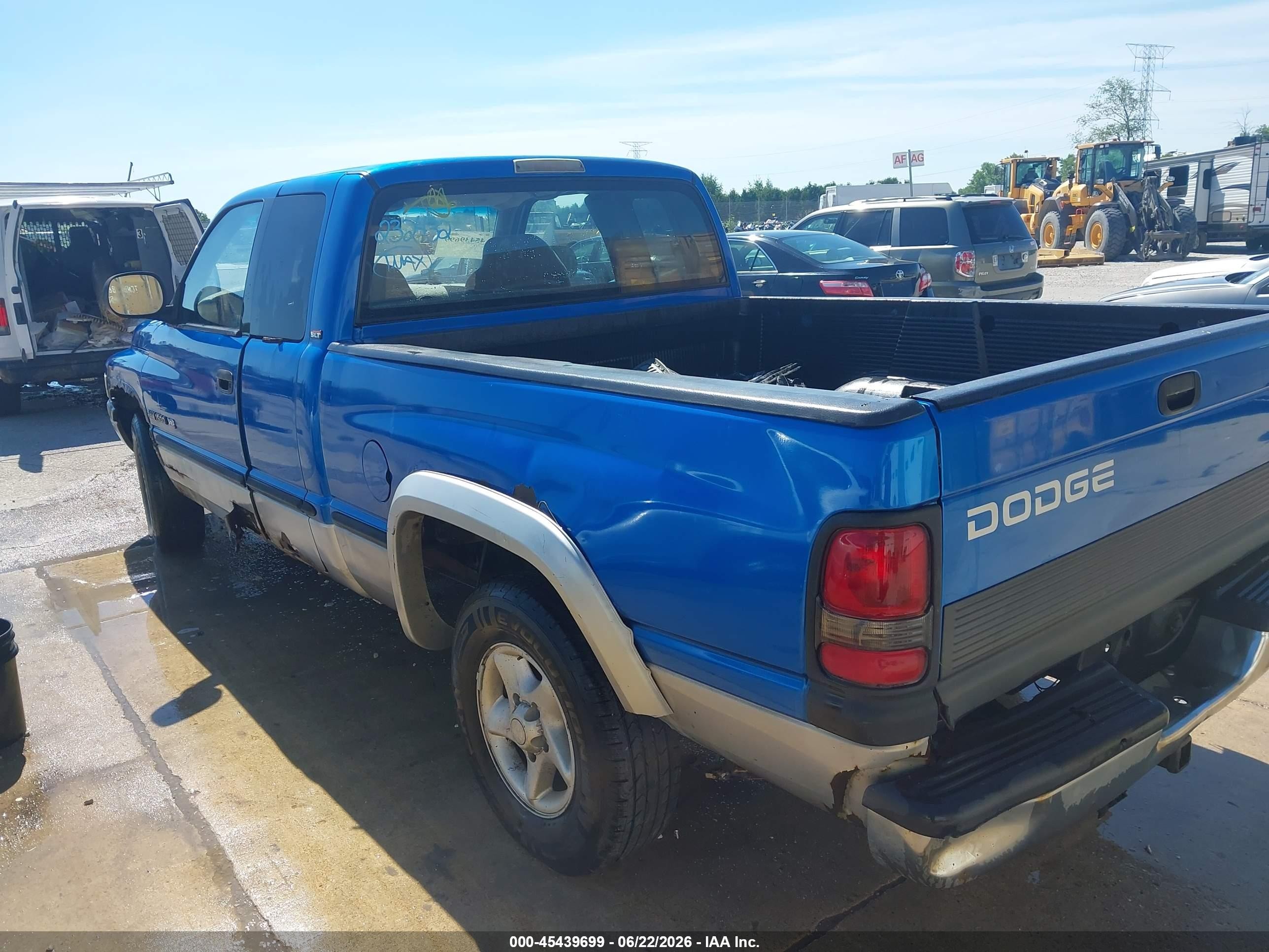 1998 Dodge Ram 1500 St Blue vin: 1B7HC13Y8WJ232432