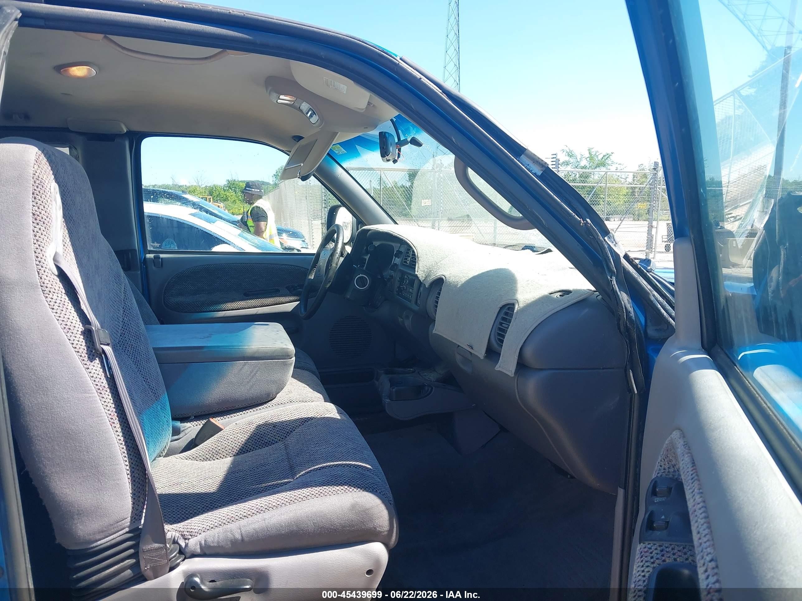 1998 Dodge Ram 1500 St Blue vin: 1B7HC13Y8WJ232432