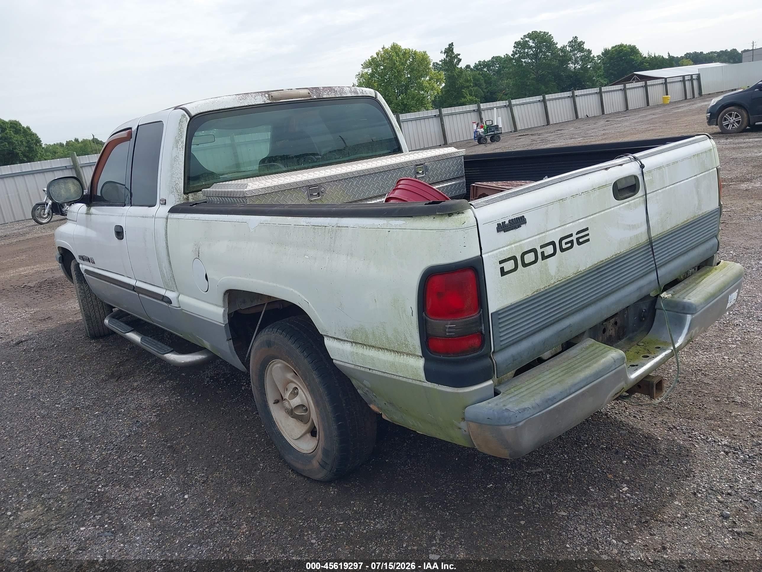 2001 Dodge Ram 1500 St White vin: 1B7HC13Y91J223697