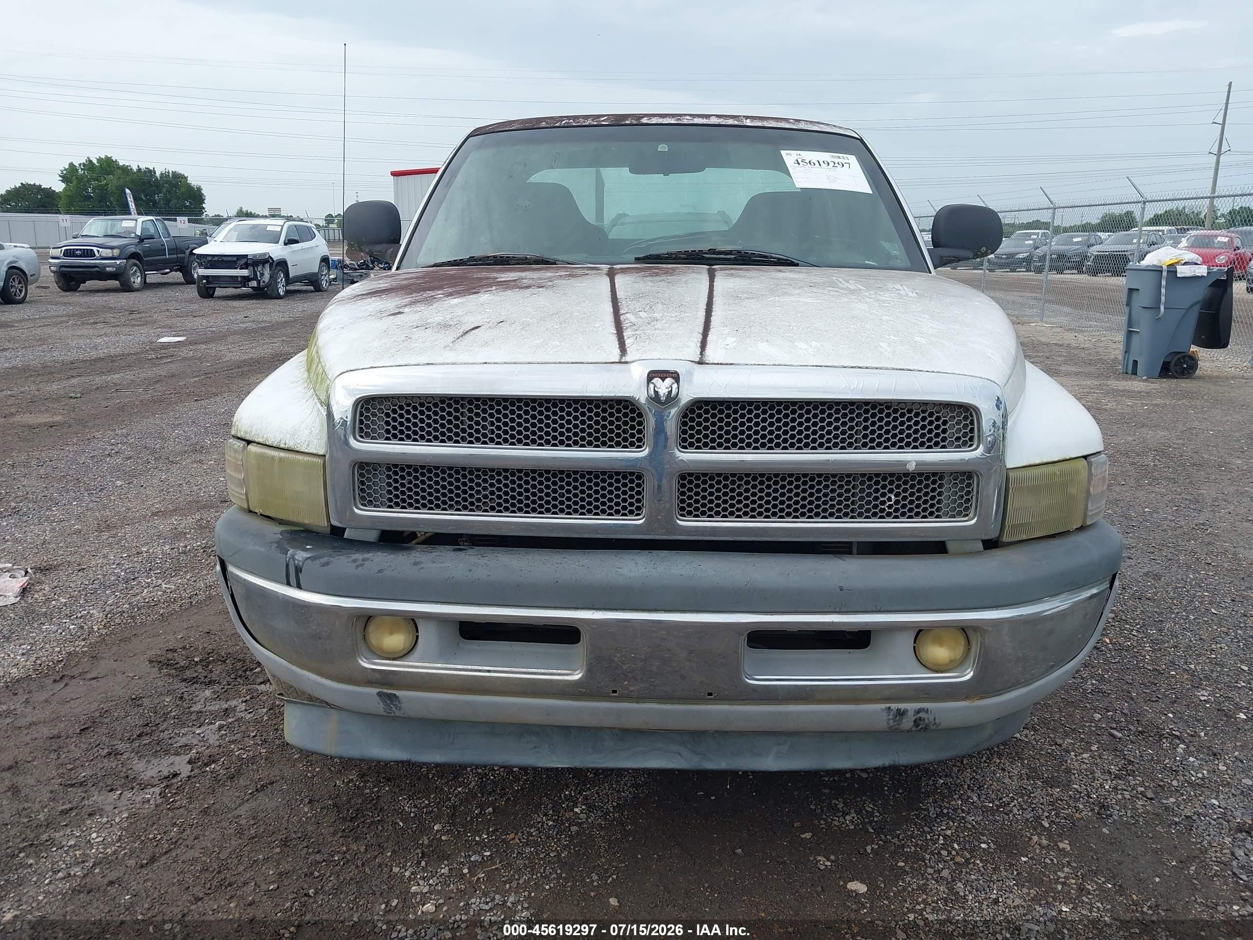 2001 Dodge Ram 1500 St White vin: 1B7HC13Y91J223697