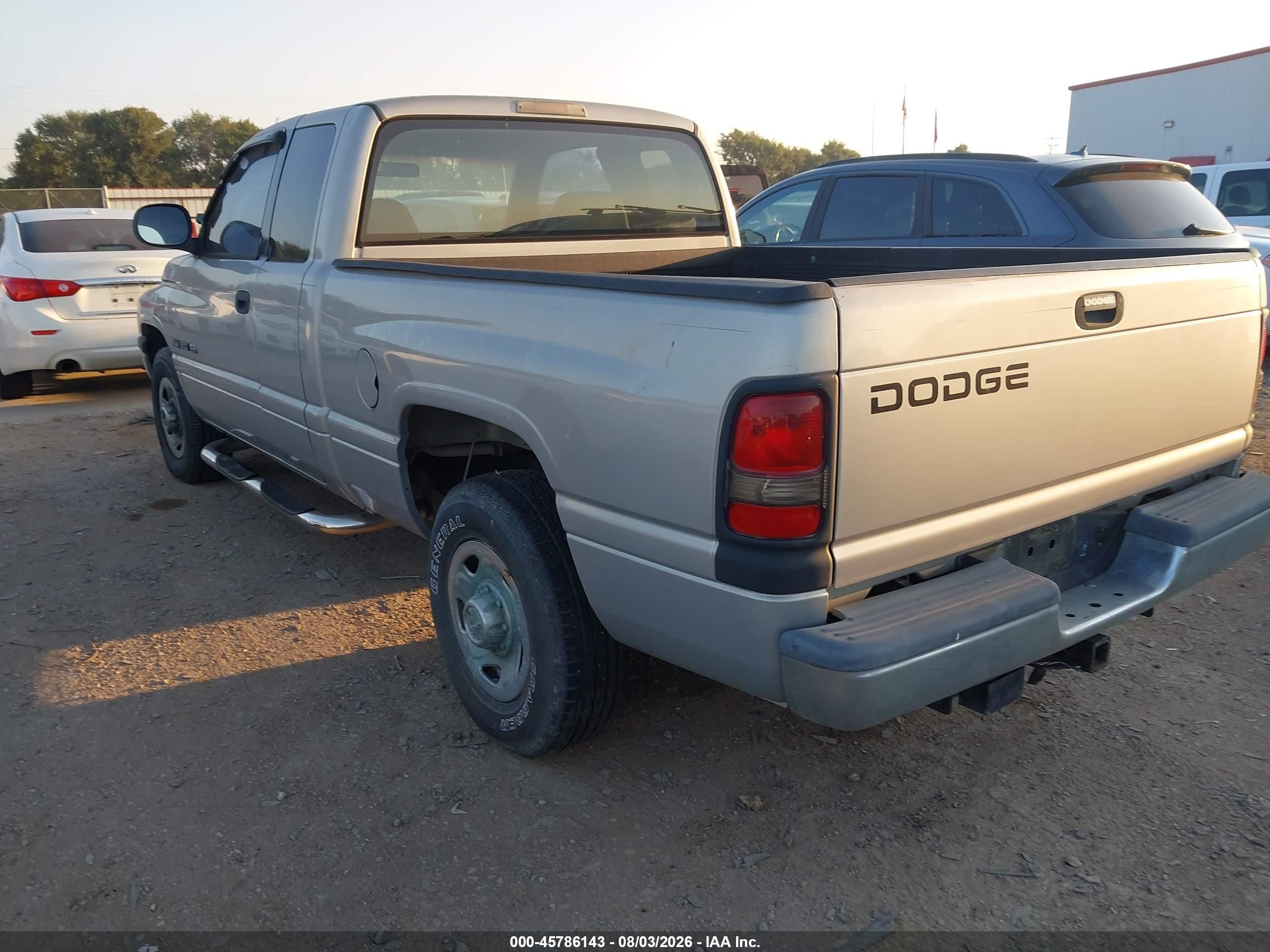 2001 Dodge Ram 1500 St Silver vin: 1B7HC13Y91J253041