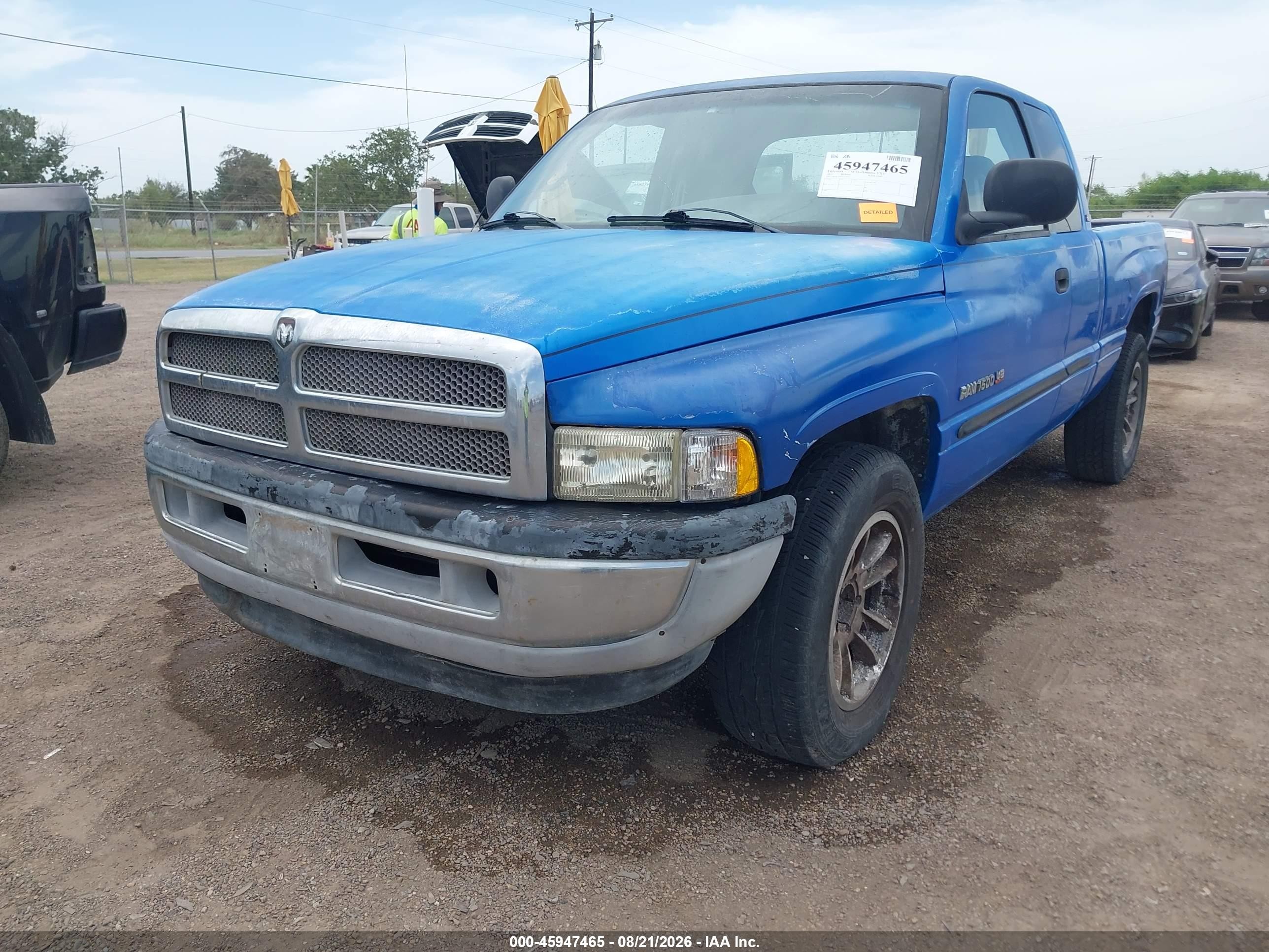2001 Dodge Ram 1500 St Light Blue vin: 1B7HC13Y91J587022