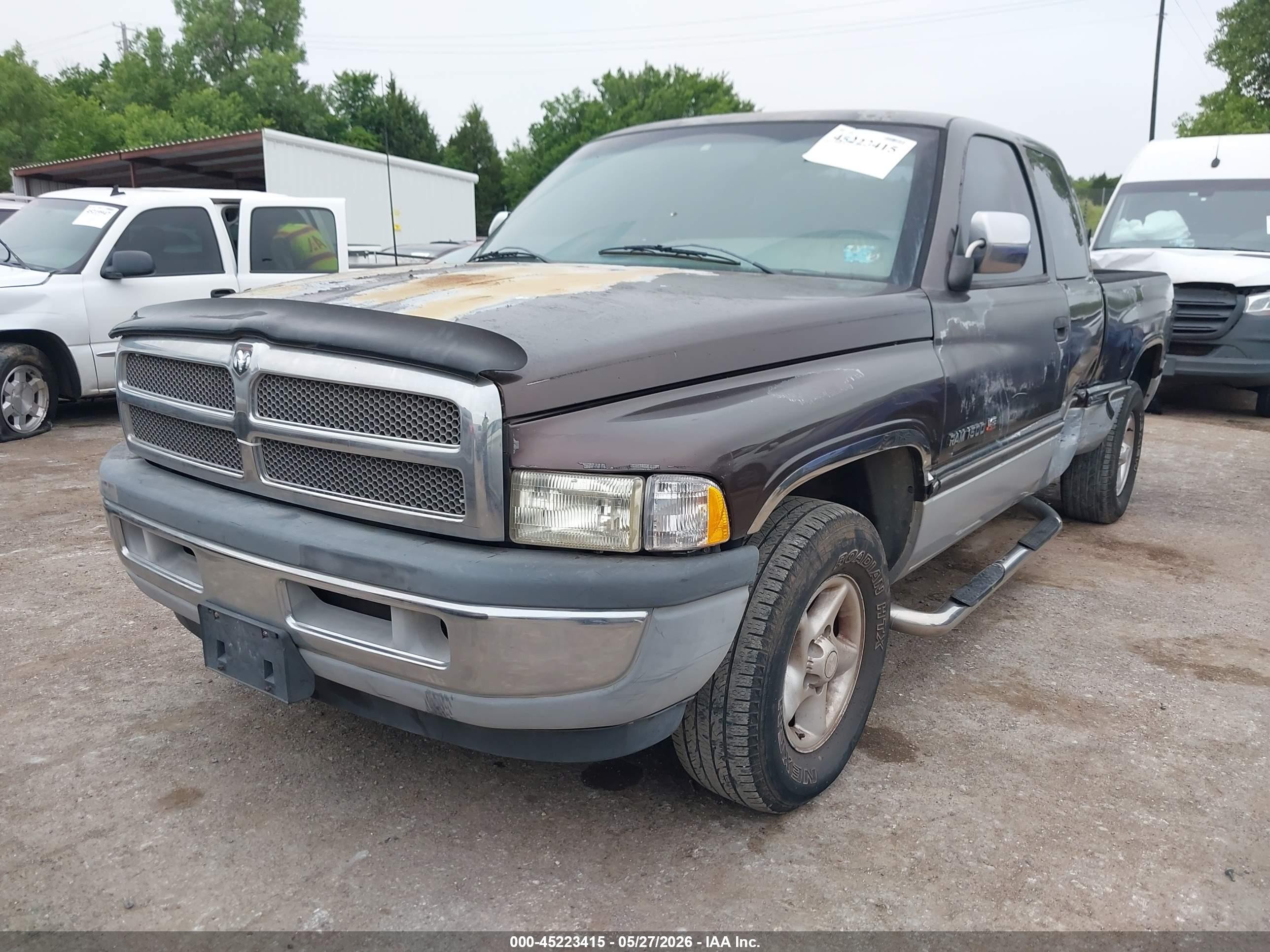 1997 Dodge Ram 1500 St Коричневый vin: 1B7HC13Z2VJ577186