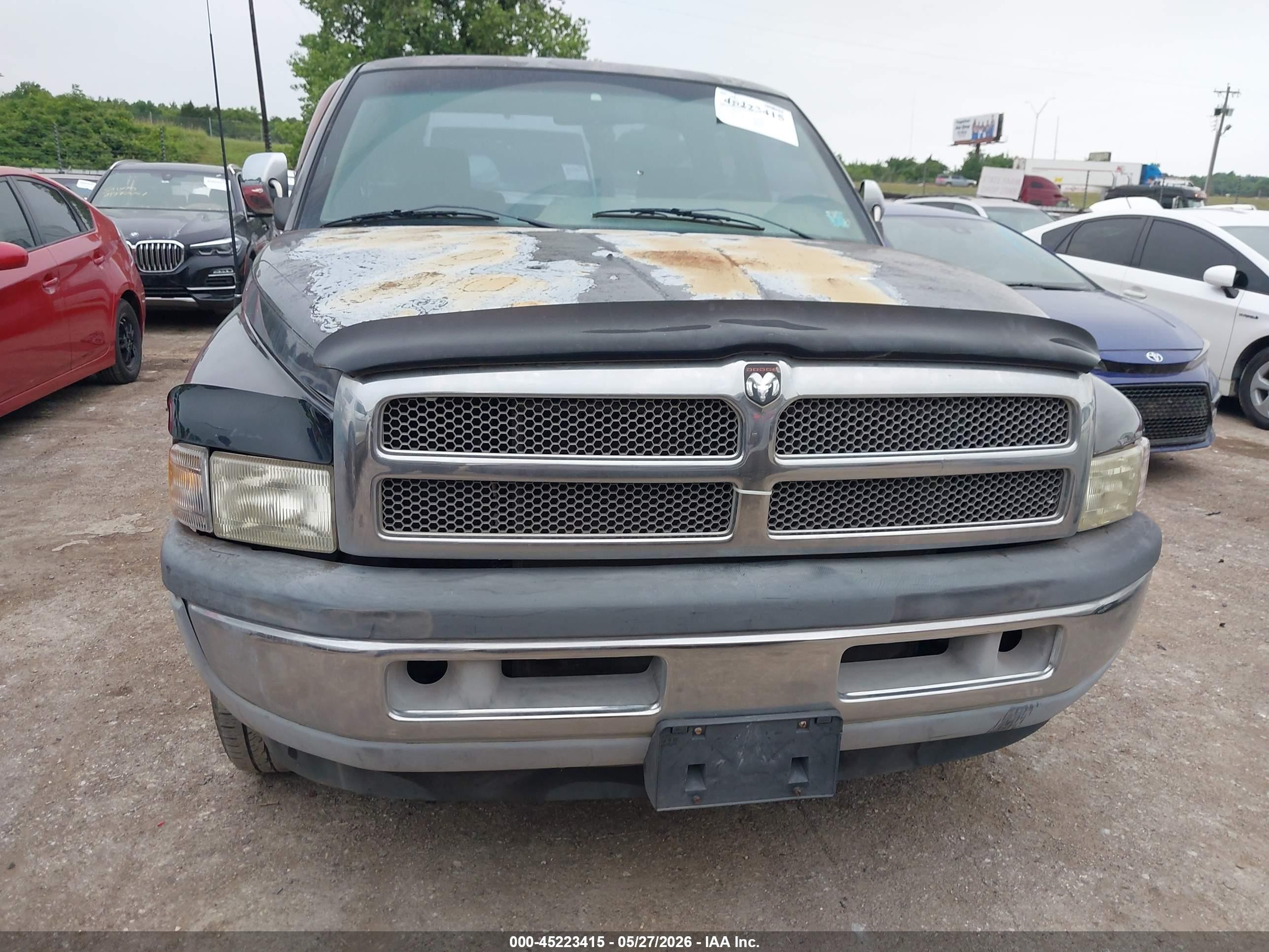 1997 Dodge Ram 1500 St Коричневый vin: 1B7HC13Z2VJ577186