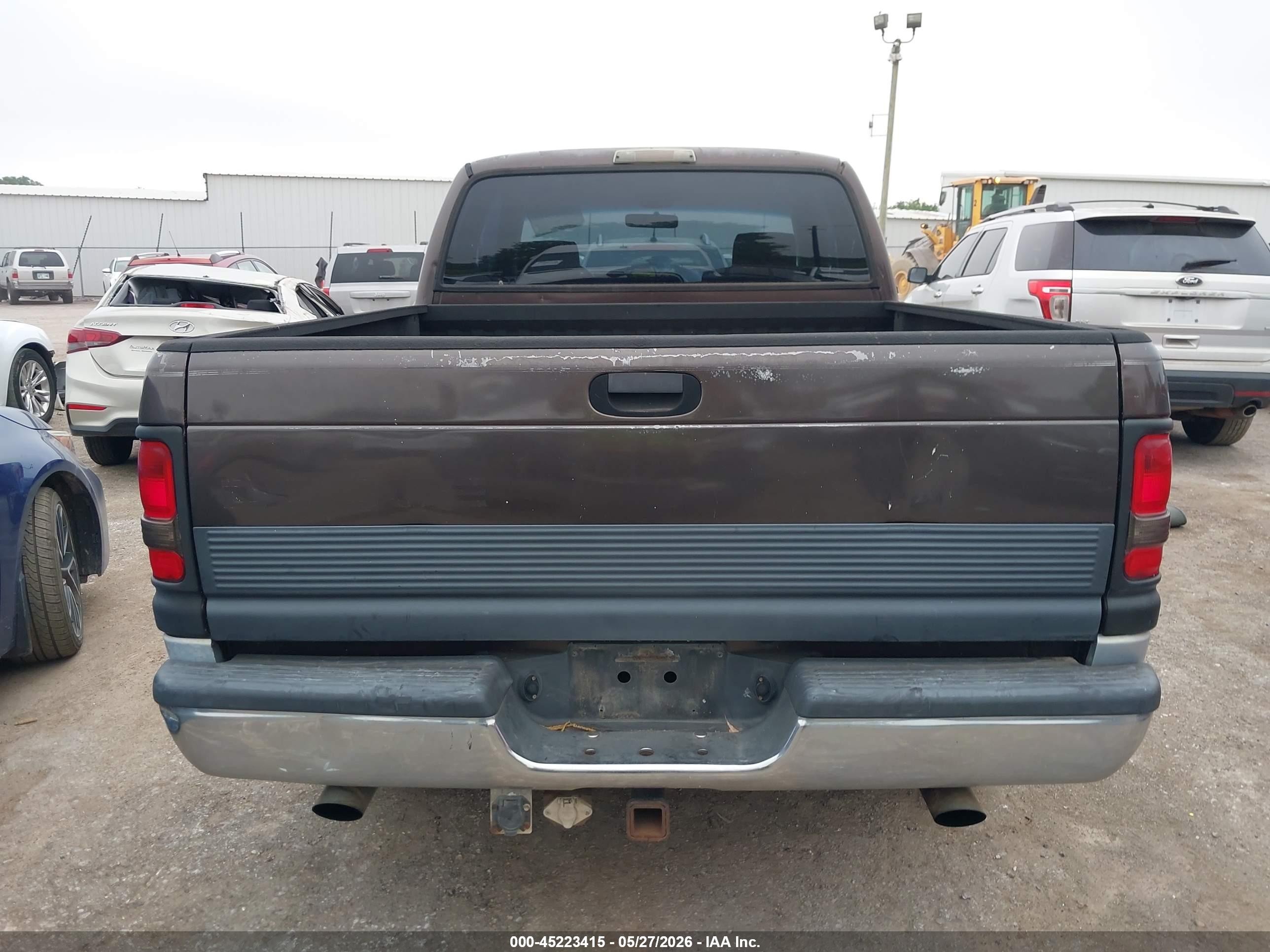 1997 Dodge Ram 1500 St Коричневый vin: 1B7HC13Z2VJ577186