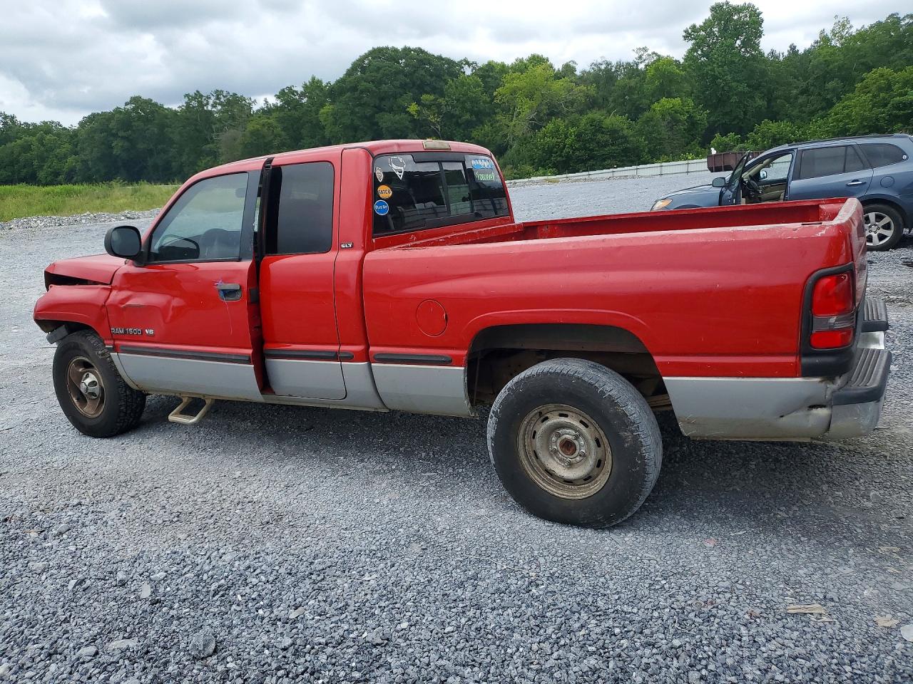 1998 Dodge Ram 1500 Red vin: 1B7HC13Z4WJ237877