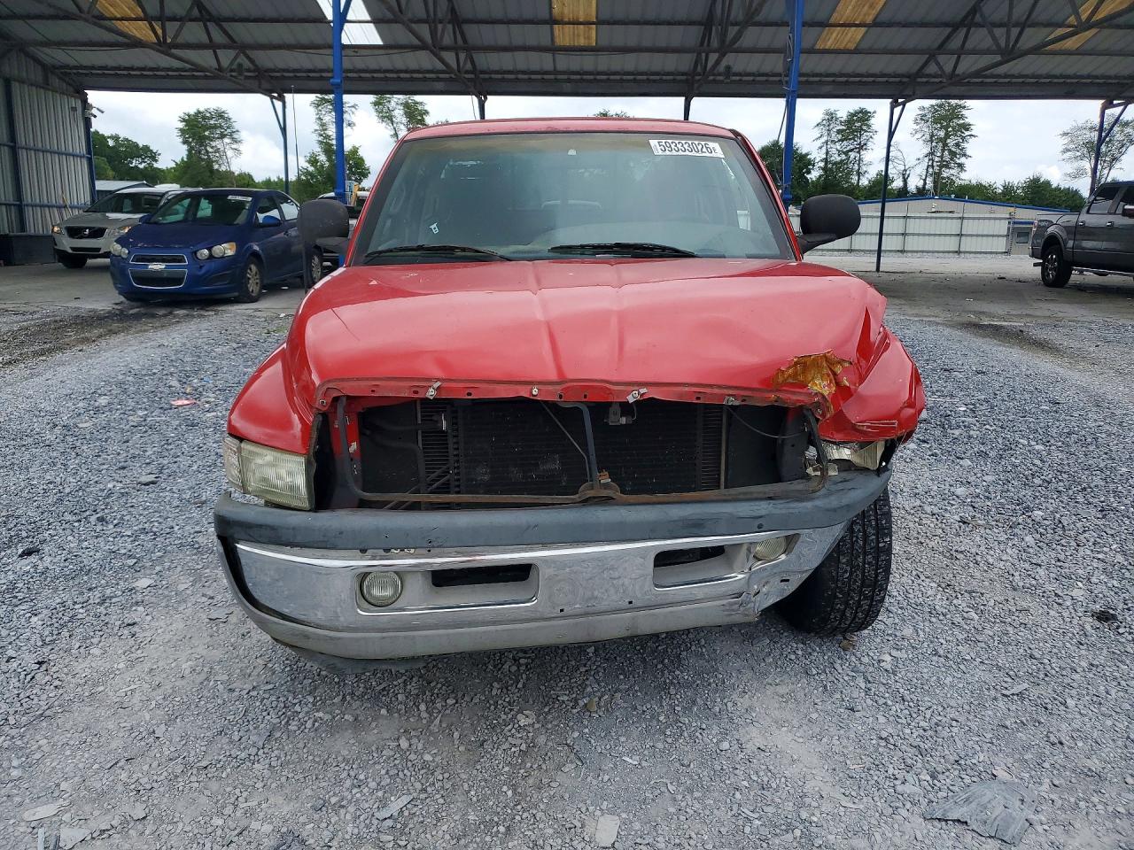 1998 Dodge Ram 1500 Red vin: 1B7HC13Z4WJ237877