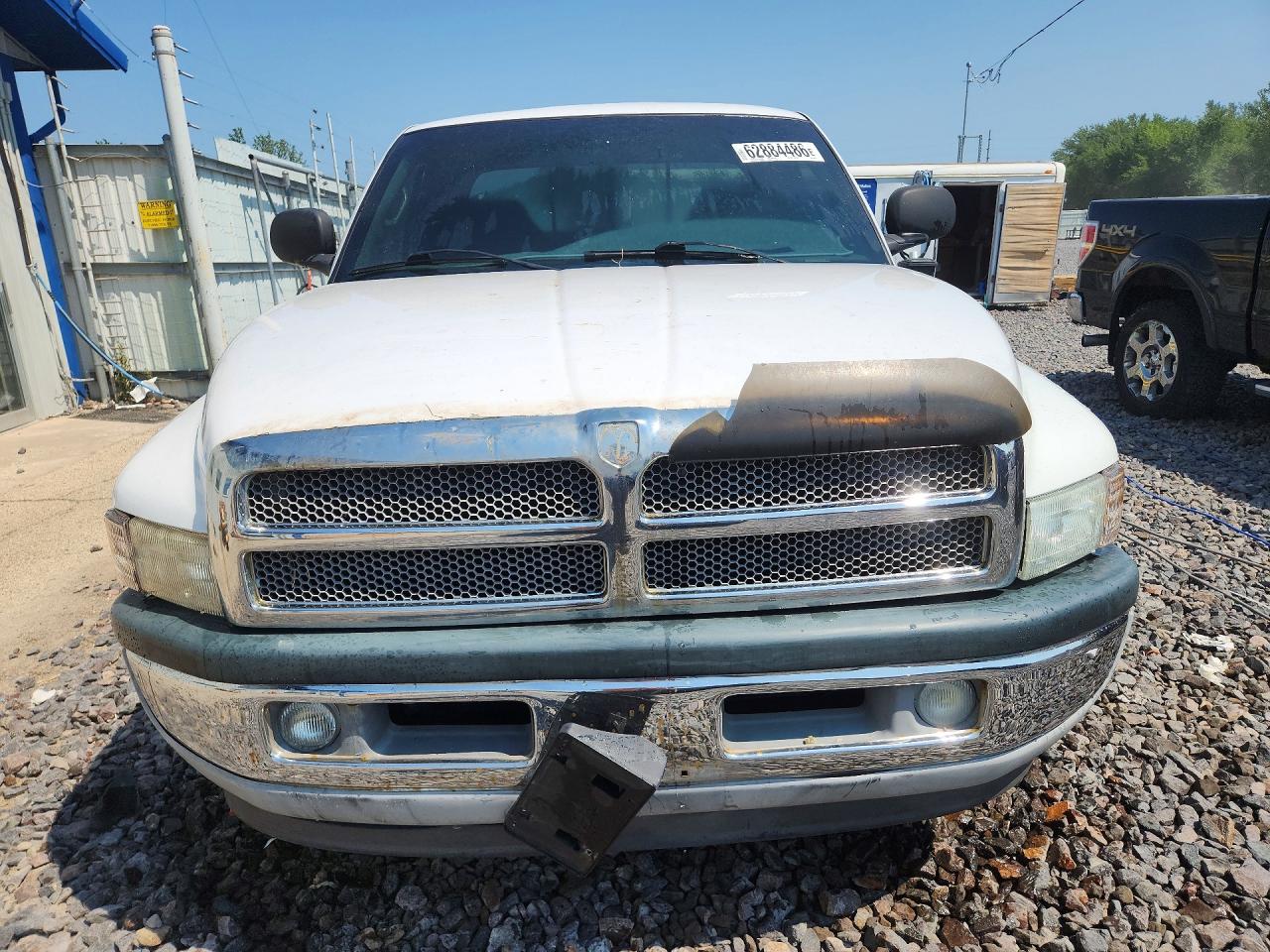 1998 Dodge Ram 1500 White vin: 1B7HC13Z5WJ102679