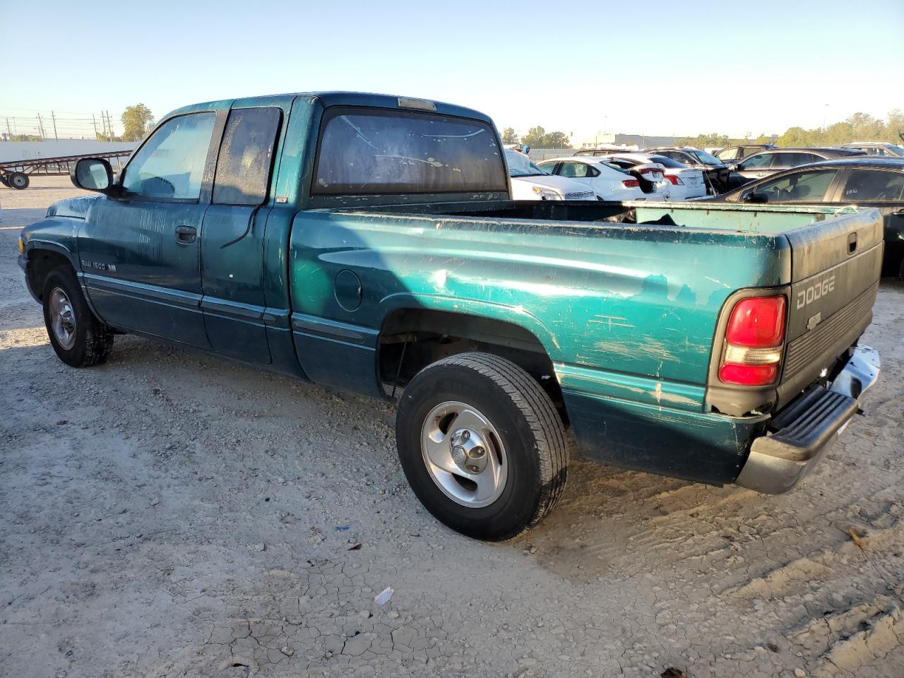 1998 Dodge Ram 1500 Green vin: 1B7HC13Z5WJ259239