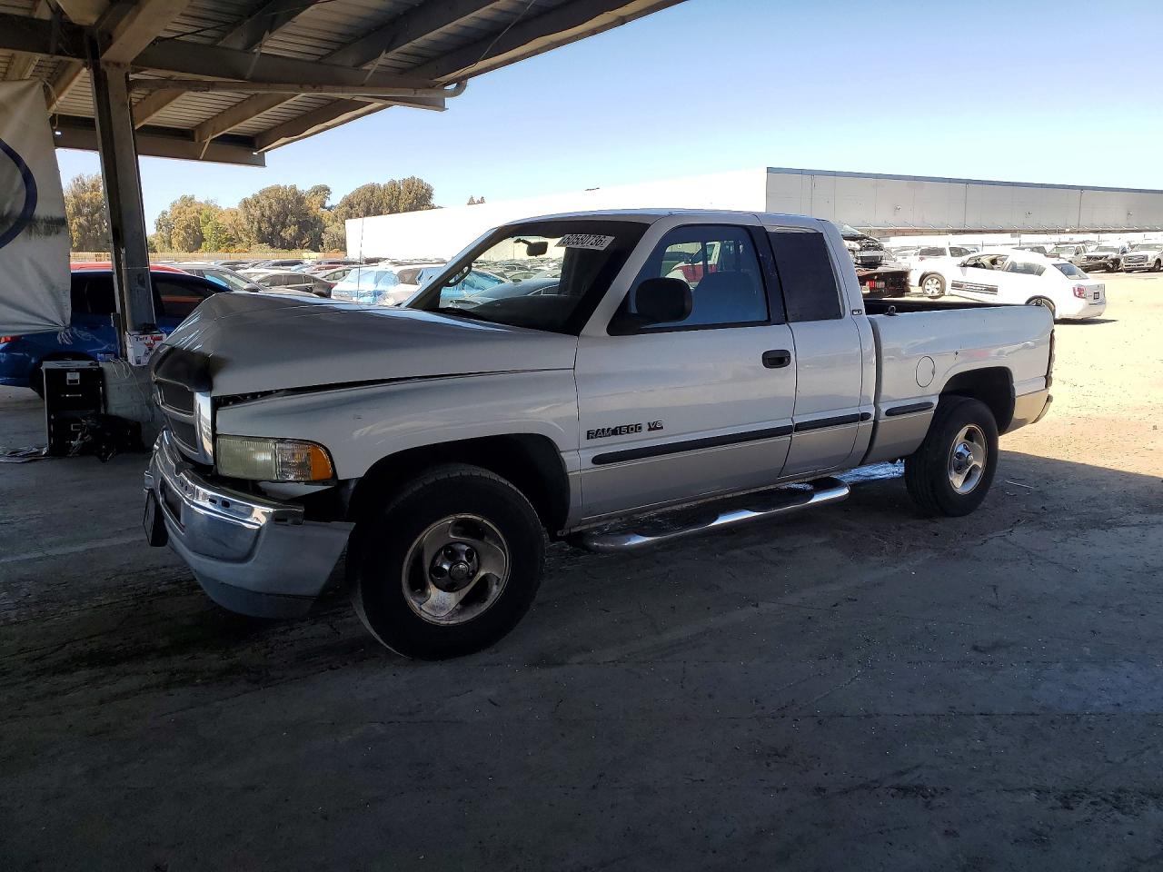 1999 Dodge Ram 1500 White vin: 1B7HC13Z5XJ535226
