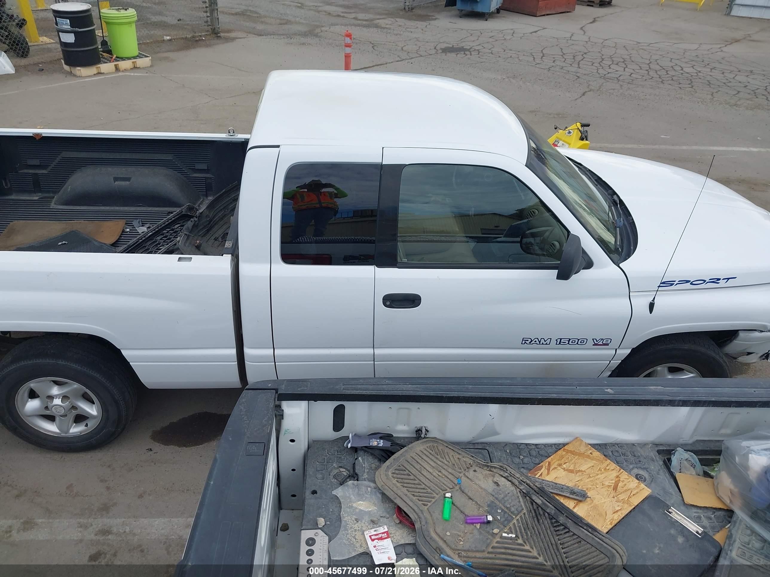 2000 Dodge Ram 1500 St White vin: 1B7HC13Z5YJ111952