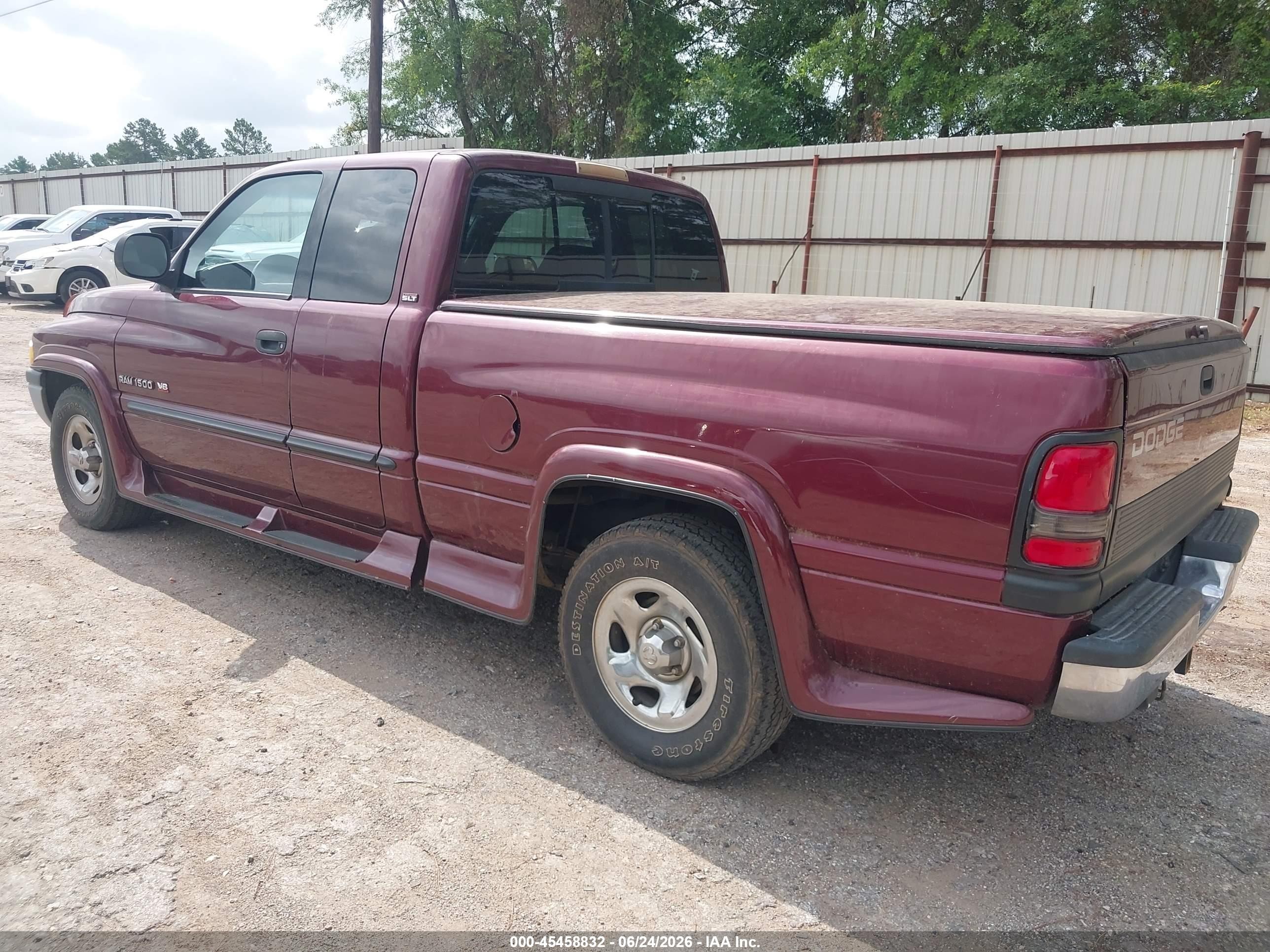 2000 Dodge Ram 1500 St Бордовый vin: 1B7HC13Z5YJ164554