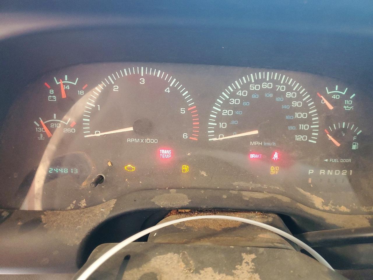 2001 Dodge Ram 1500 Brown vin: 1B7HC16X01S227537