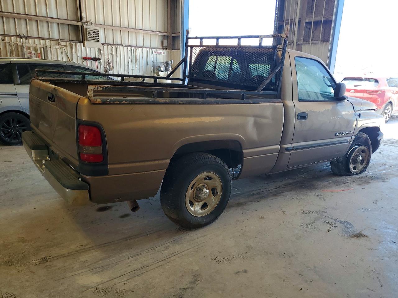 2001 Dodge Ram 1500 Brown vin: 1B7HC16X01S227537