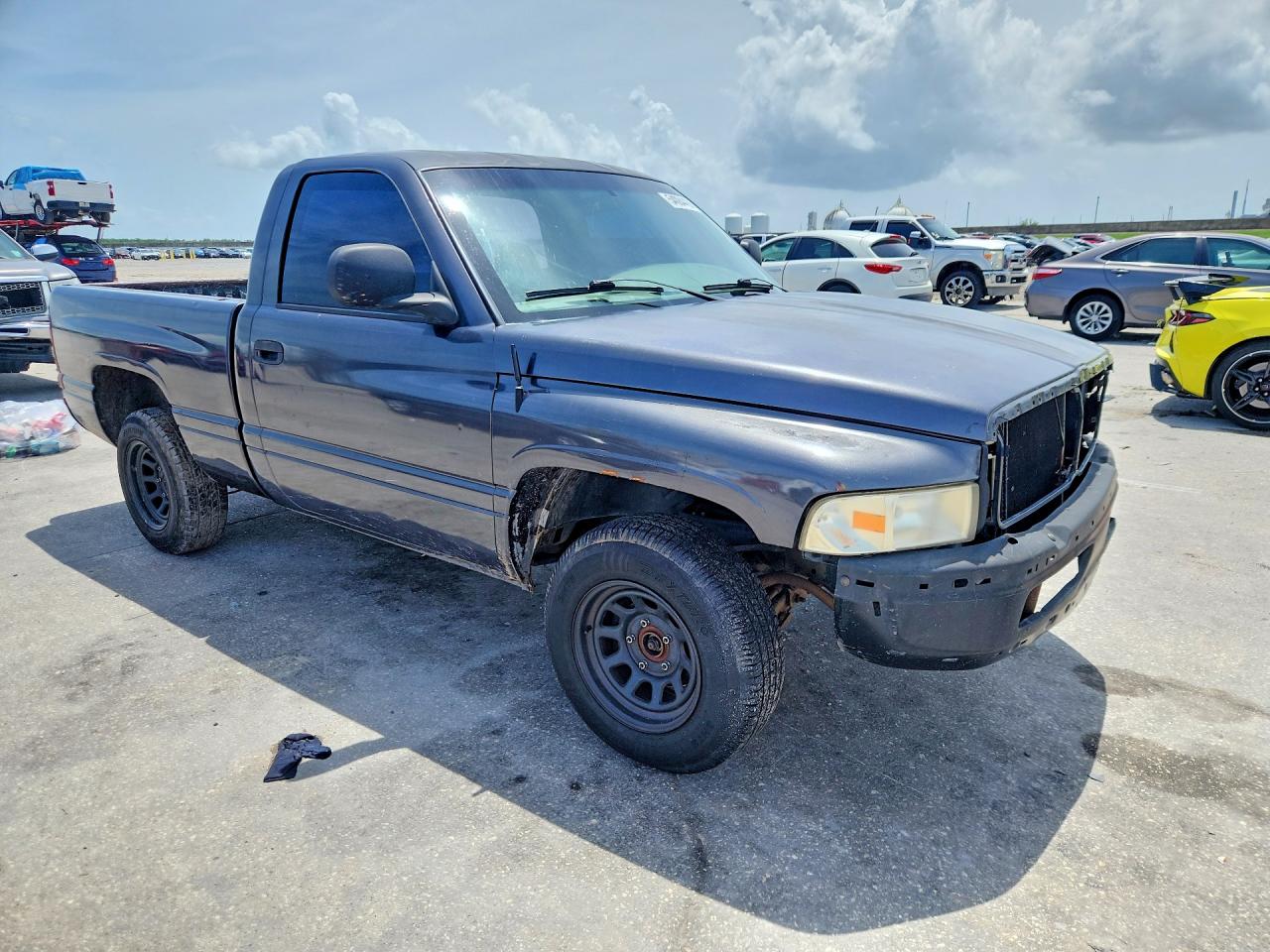 2001 Dodge Ram 1500 Gray vin: 1B7HC16X01S295840