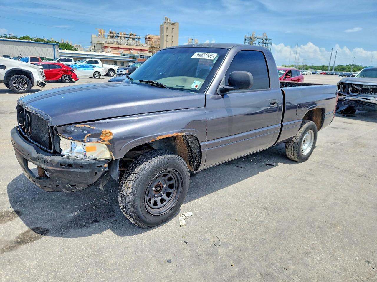 2001 Dodge Ram 1500 Gray vin: 1B7HC16X01S295840