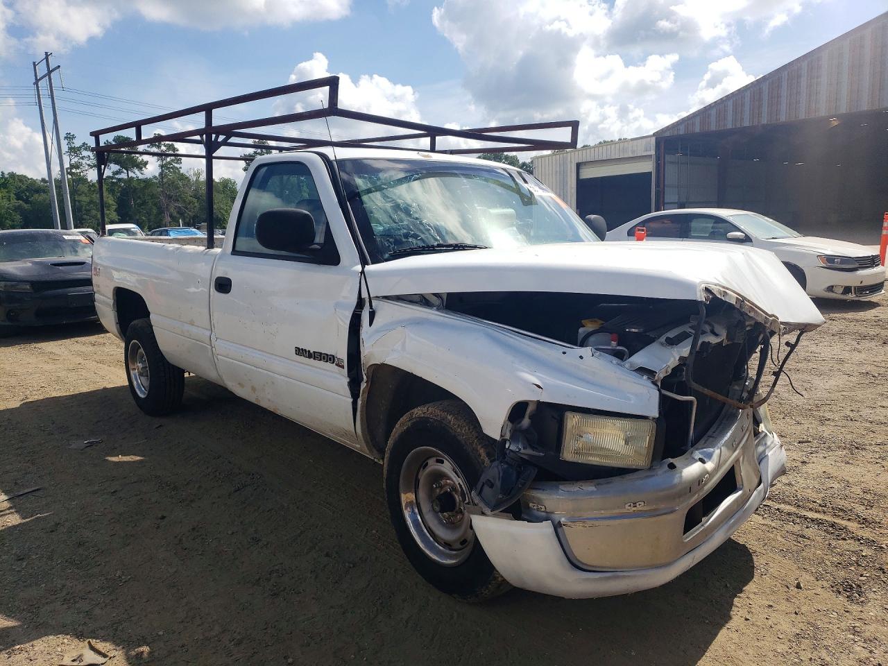 1998 Dodge Ram 1500 White vin: 1B7HC16X0WS738639