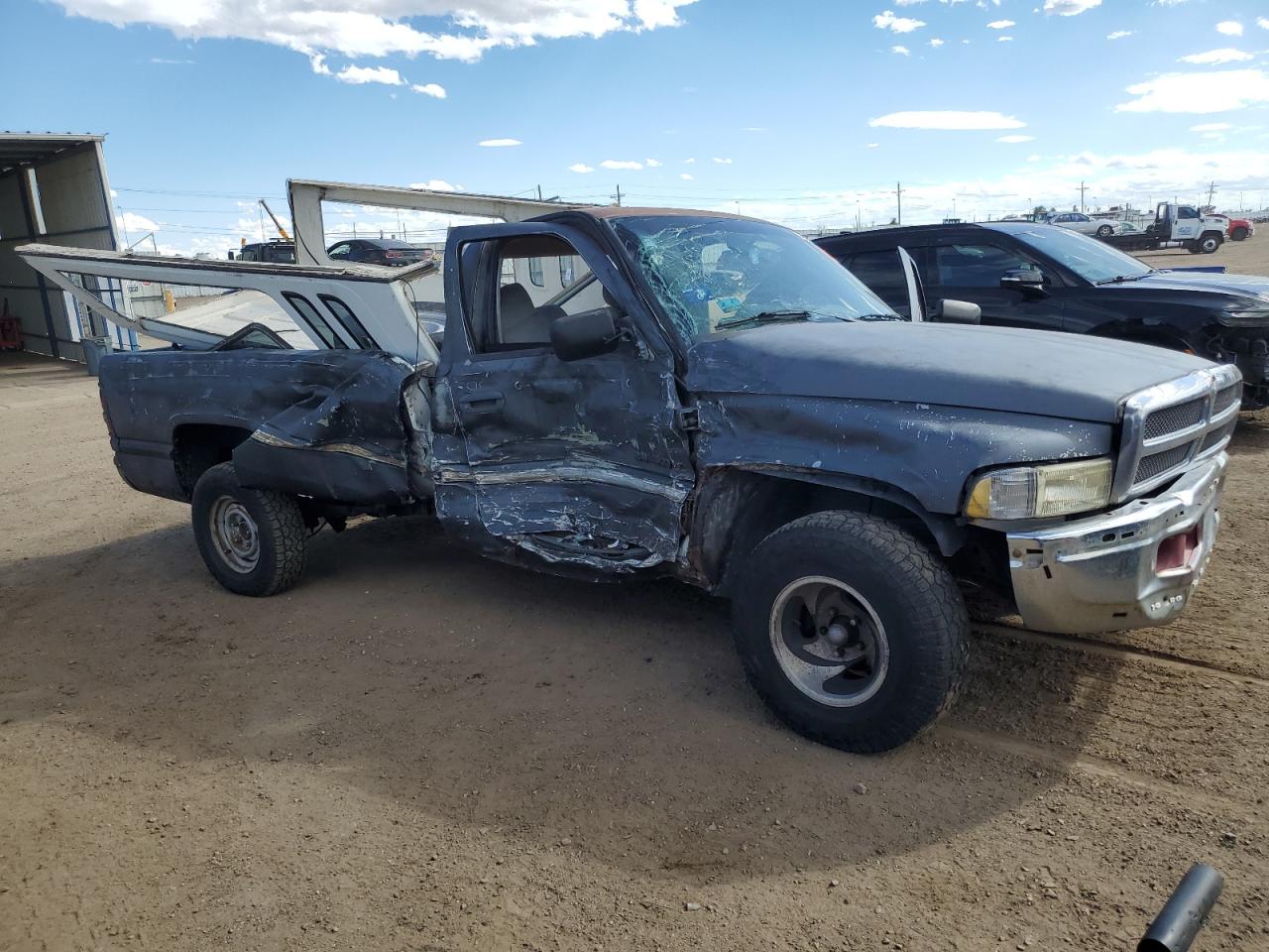 1994 Dodge Ram 1500 Gray vin: 1B7HC16X2RS605918