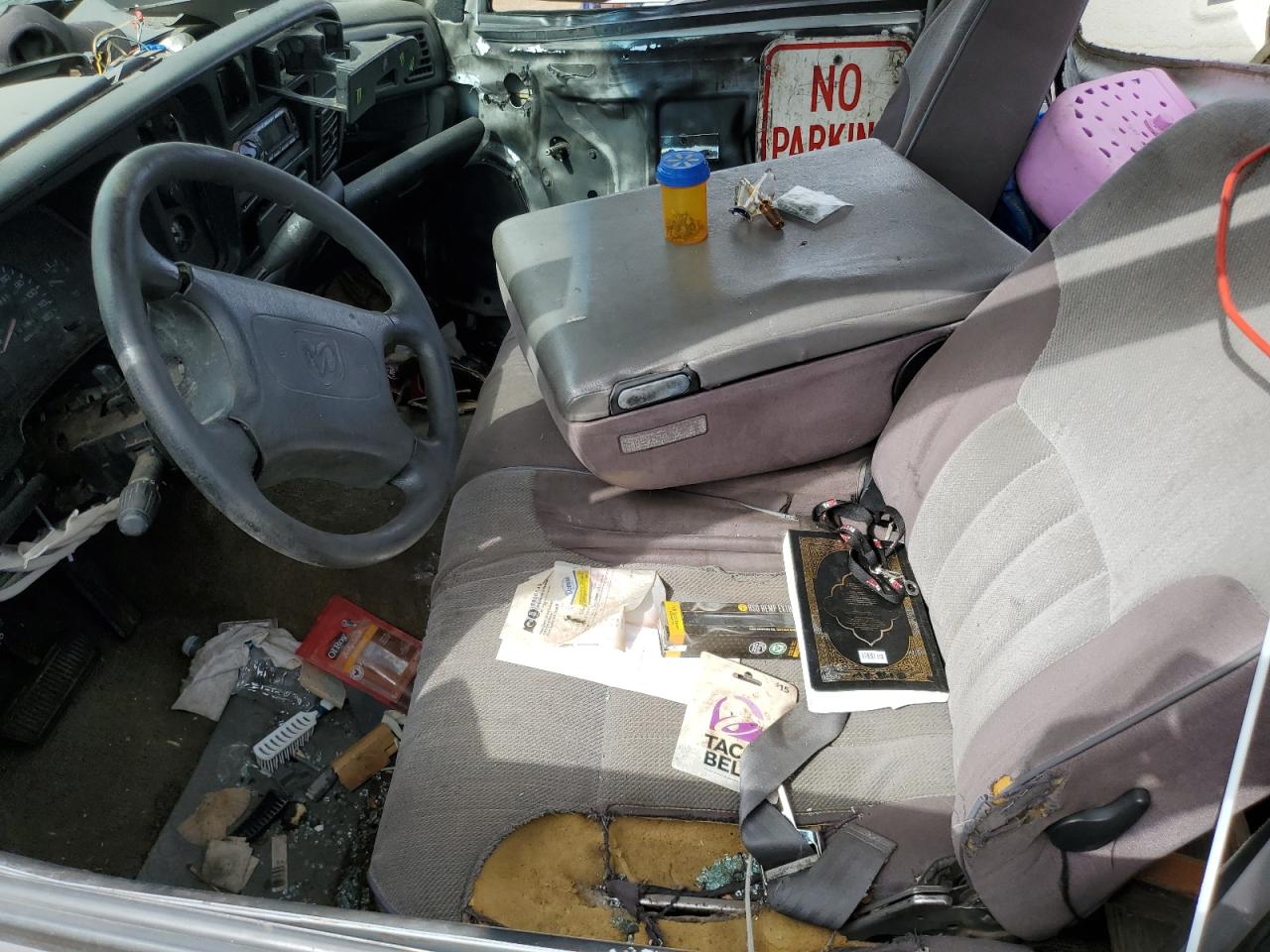 1994 Dodge Ram 1500 Gray vin: 1B7HC16X2RS605918