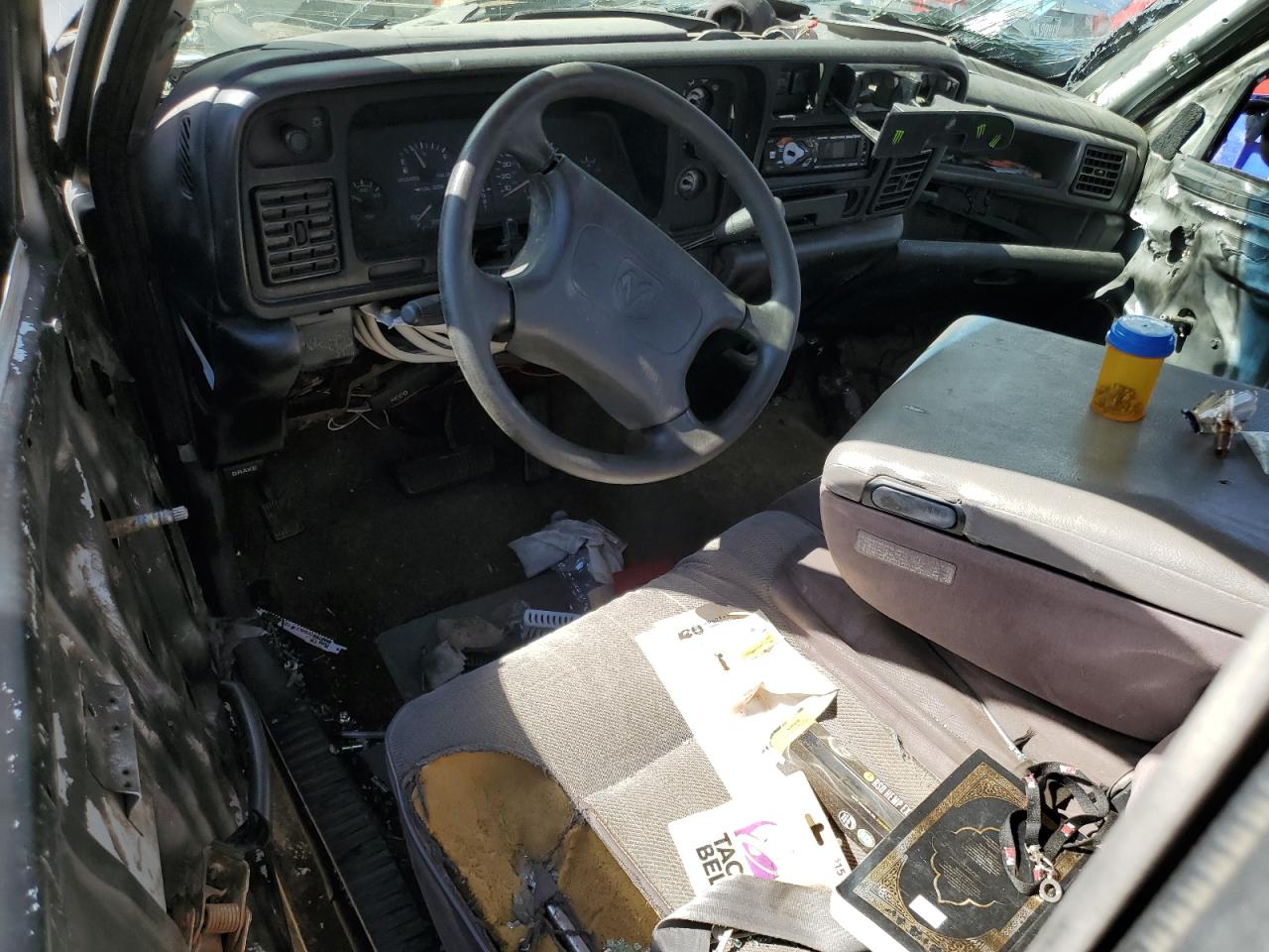 1994 Dodge Ram 1500 Gray vin: 1B7HC16X2RS605918