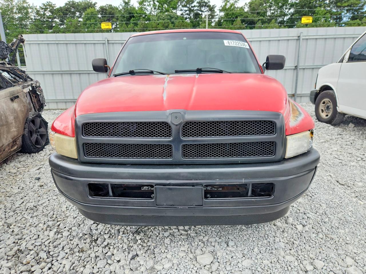 1995 Dodge Ram 1500 Red vin: 1B7HC16X3SS306475
