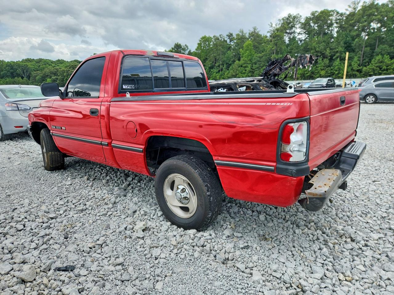 1995 Dodge Ram 1500 Red vin: 1B7HC16X3SS306475