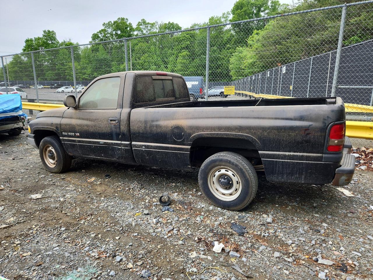 2000 Dodge Ram 1500 Black vin: 1B7HC16X3YS509584