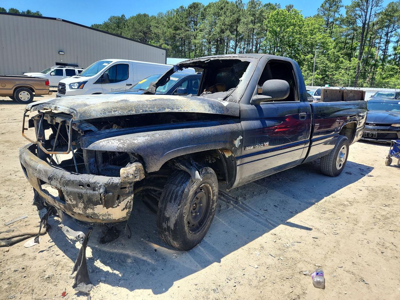 2001 Dodge Ram 1500 Blue vin: 1B7HC16X41S300182