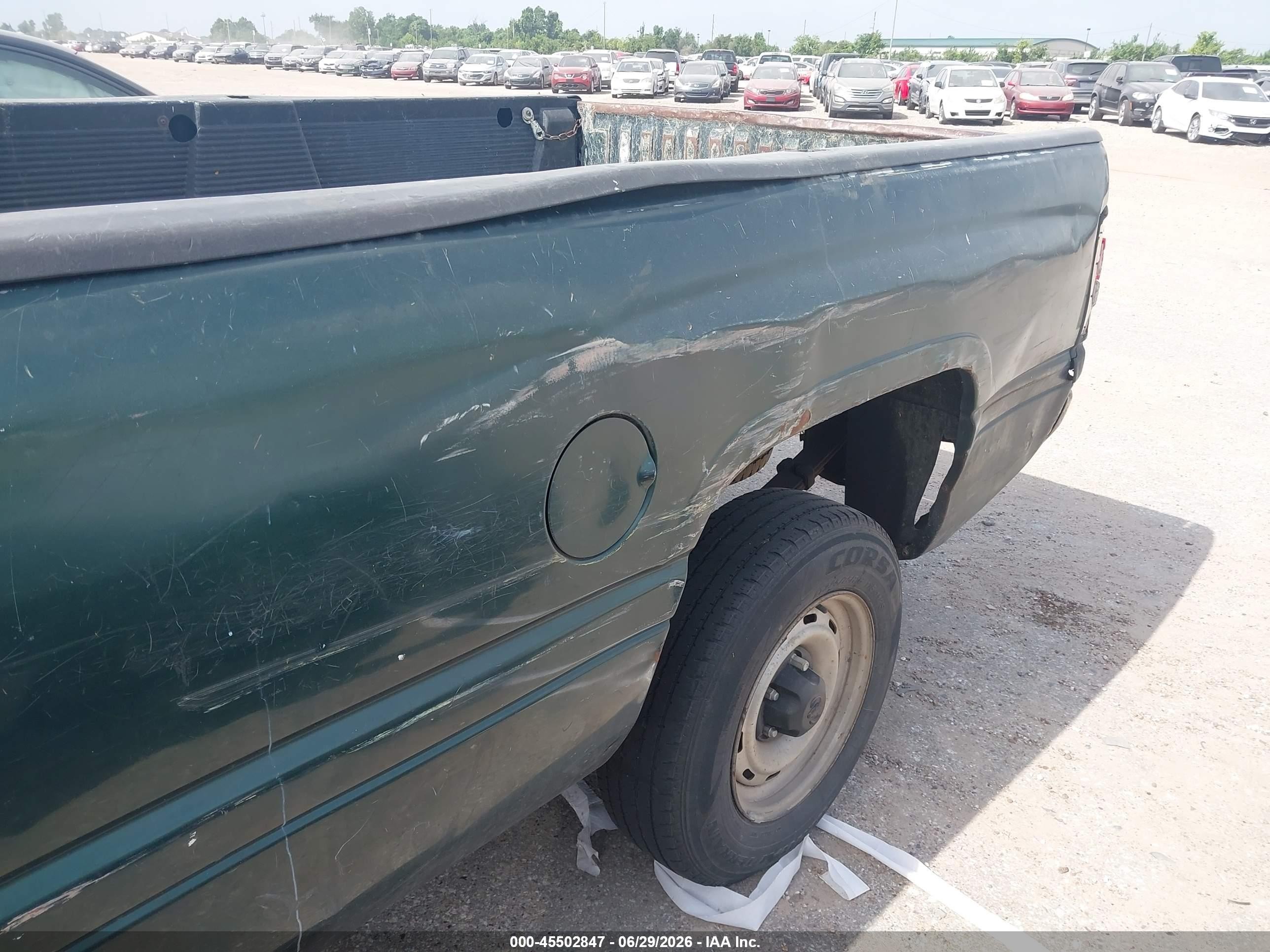 1999 Dodge Ram 1500 St/work Special Green vin: 1B7HC16X4XS309540
