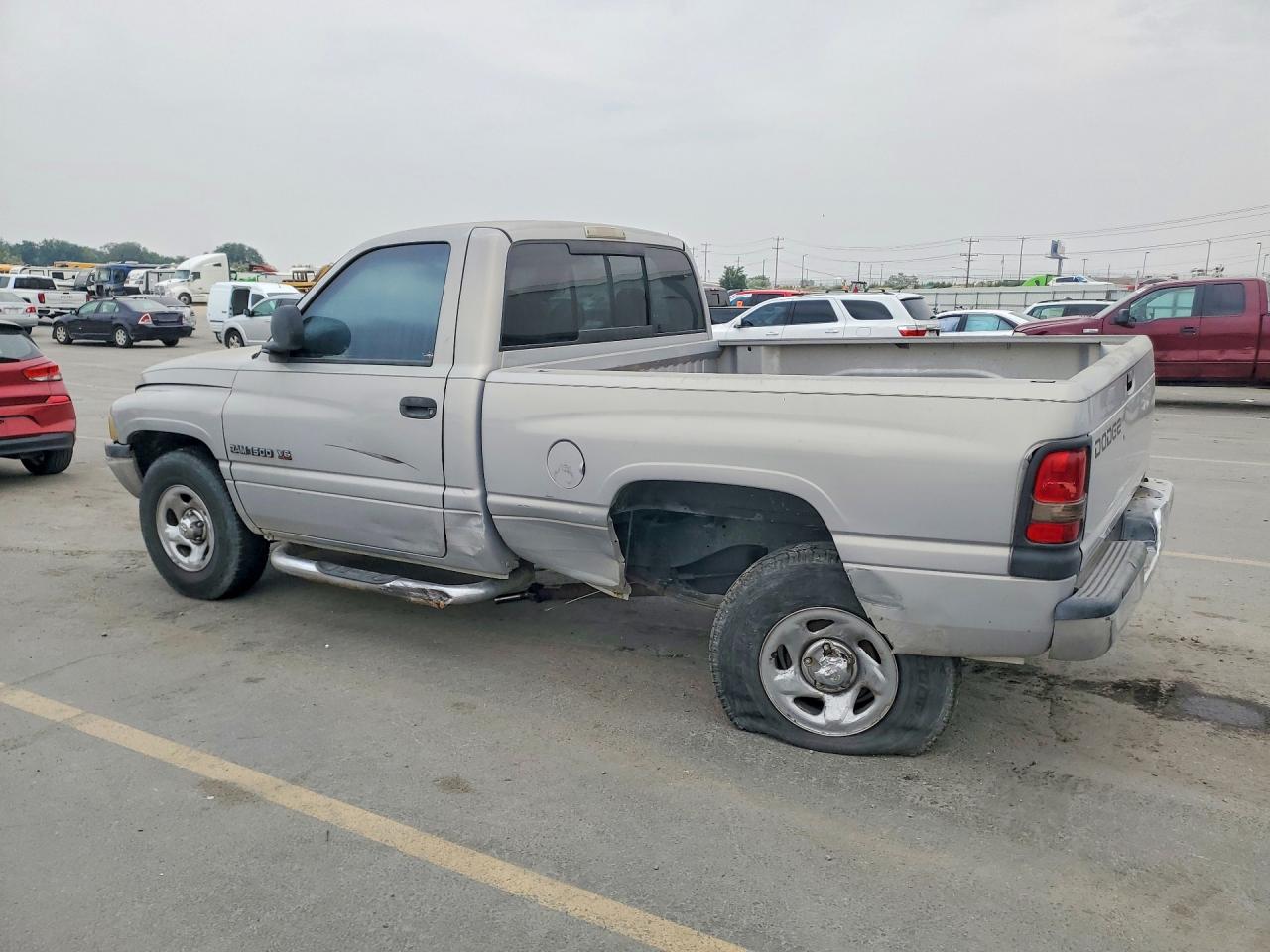 1999 Dodge Ram 1500 Silver vin: 1B7HC16X5XS306999