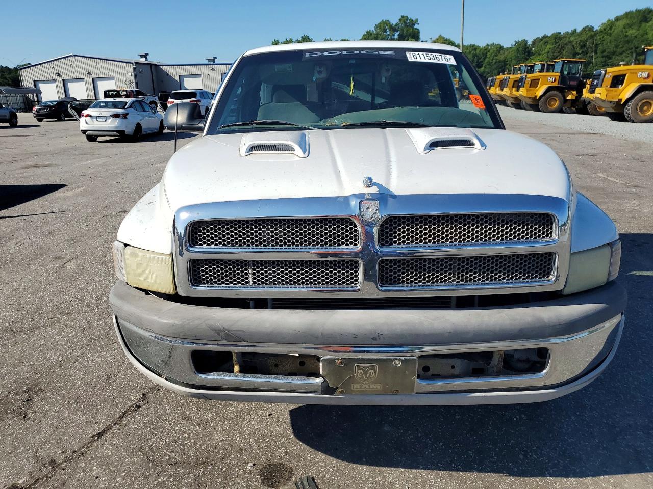 2001 Dodge Ram 1500 White vin: 1B7HC16X61S216753