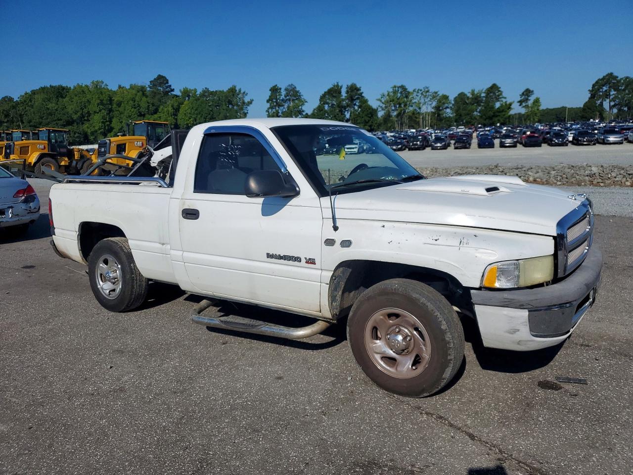 2001 Dodge Ram 1500 White vin: 1B7HC16X61S216753