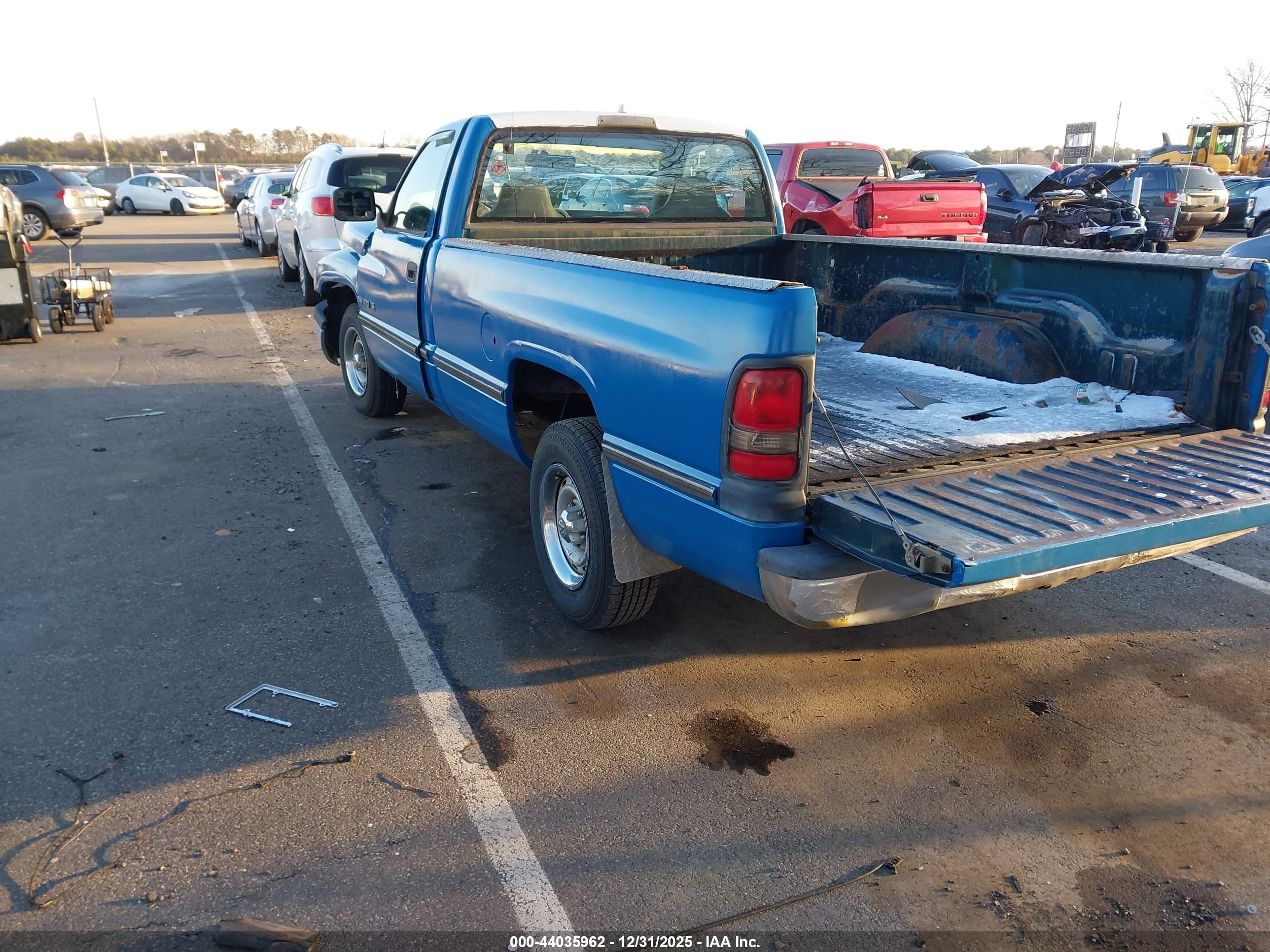 1994 Dodge Ram 1500   Light Blue vin: 1B7HC16X6RS549496