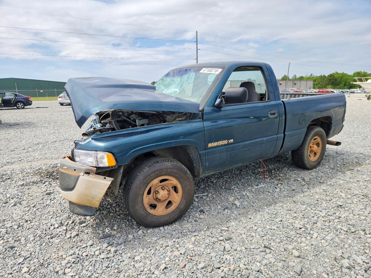 1995 Dodge Ram 1500 Teal vin: 1B7HC16X6SS339843