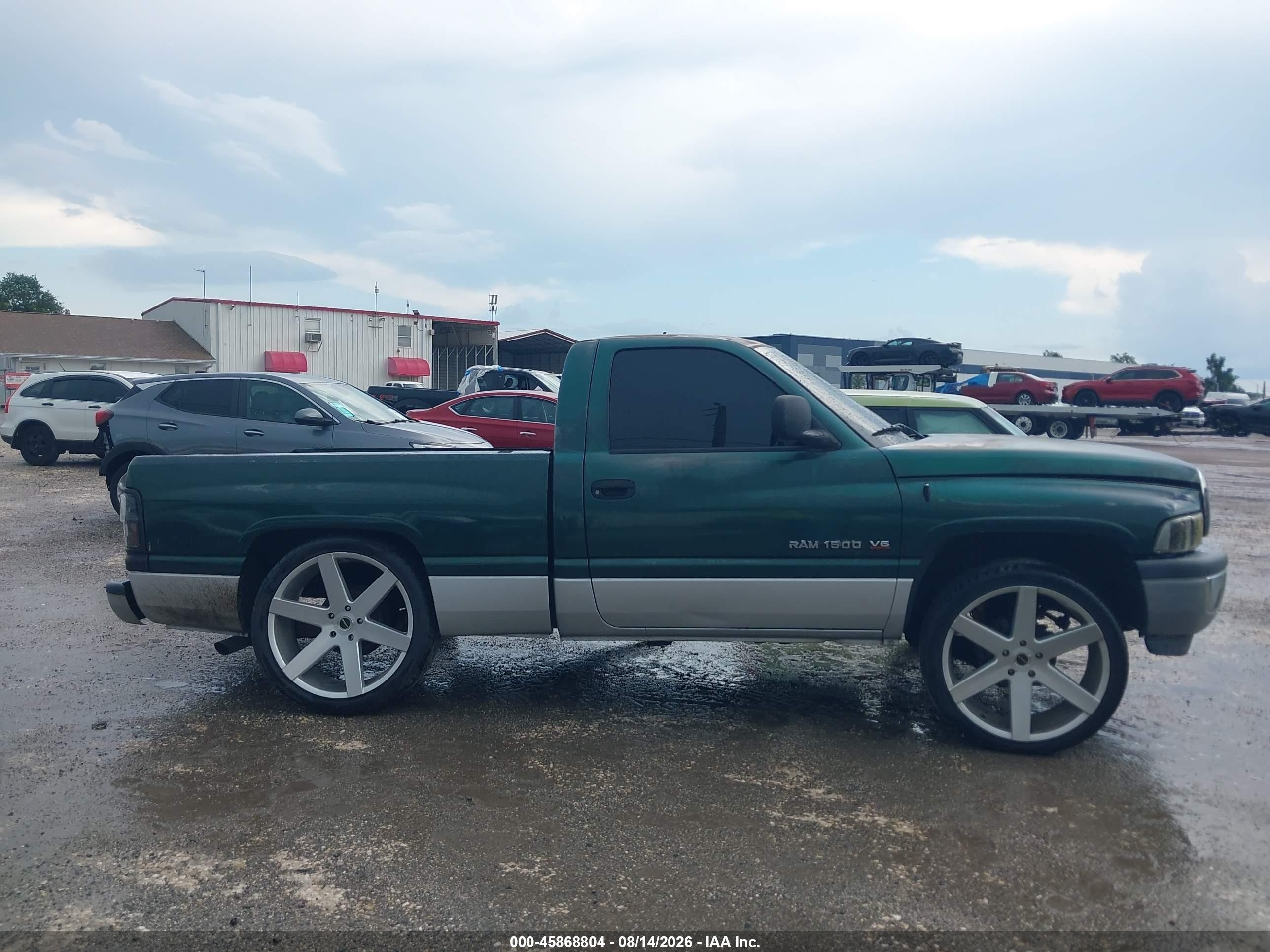 2001 Dodge Ram 1500 St/ws Зеленый vin: 1B7HC16X81S262827