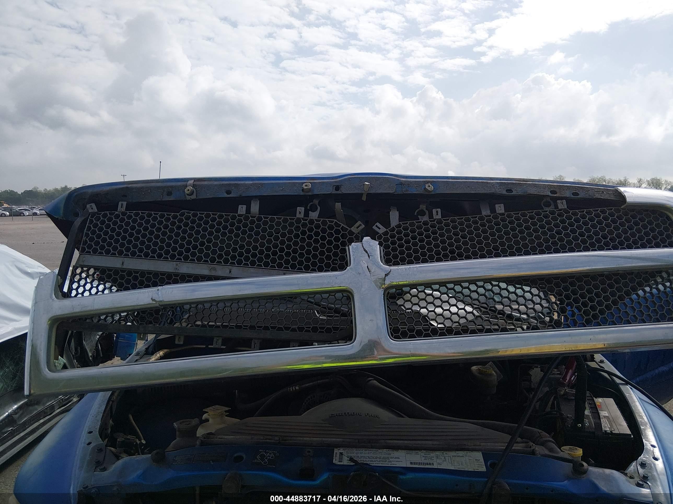 1999 Dodge Ram 1500 St/ws Blue vin: 1B7HC16X8XS143894
