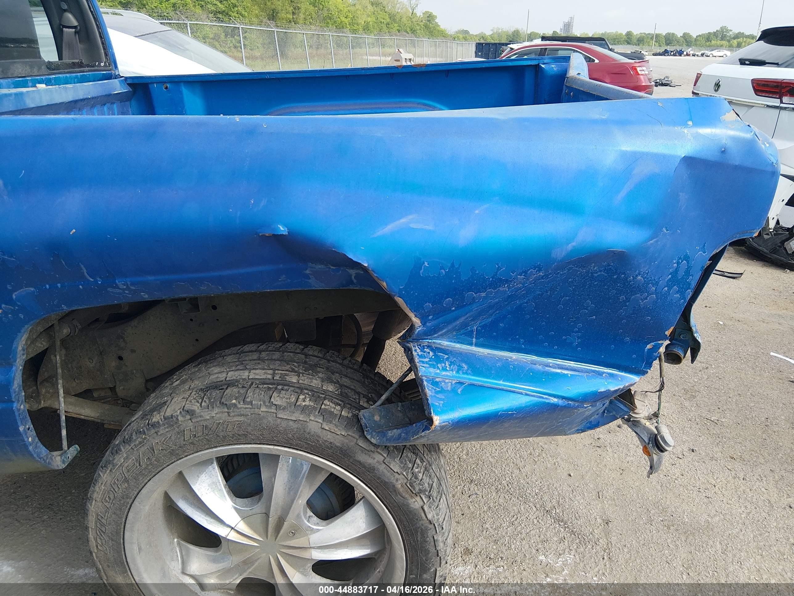 1999 Dodge Ram 1500 St/ws Blue vin: 1B7HC16X8XS143894
