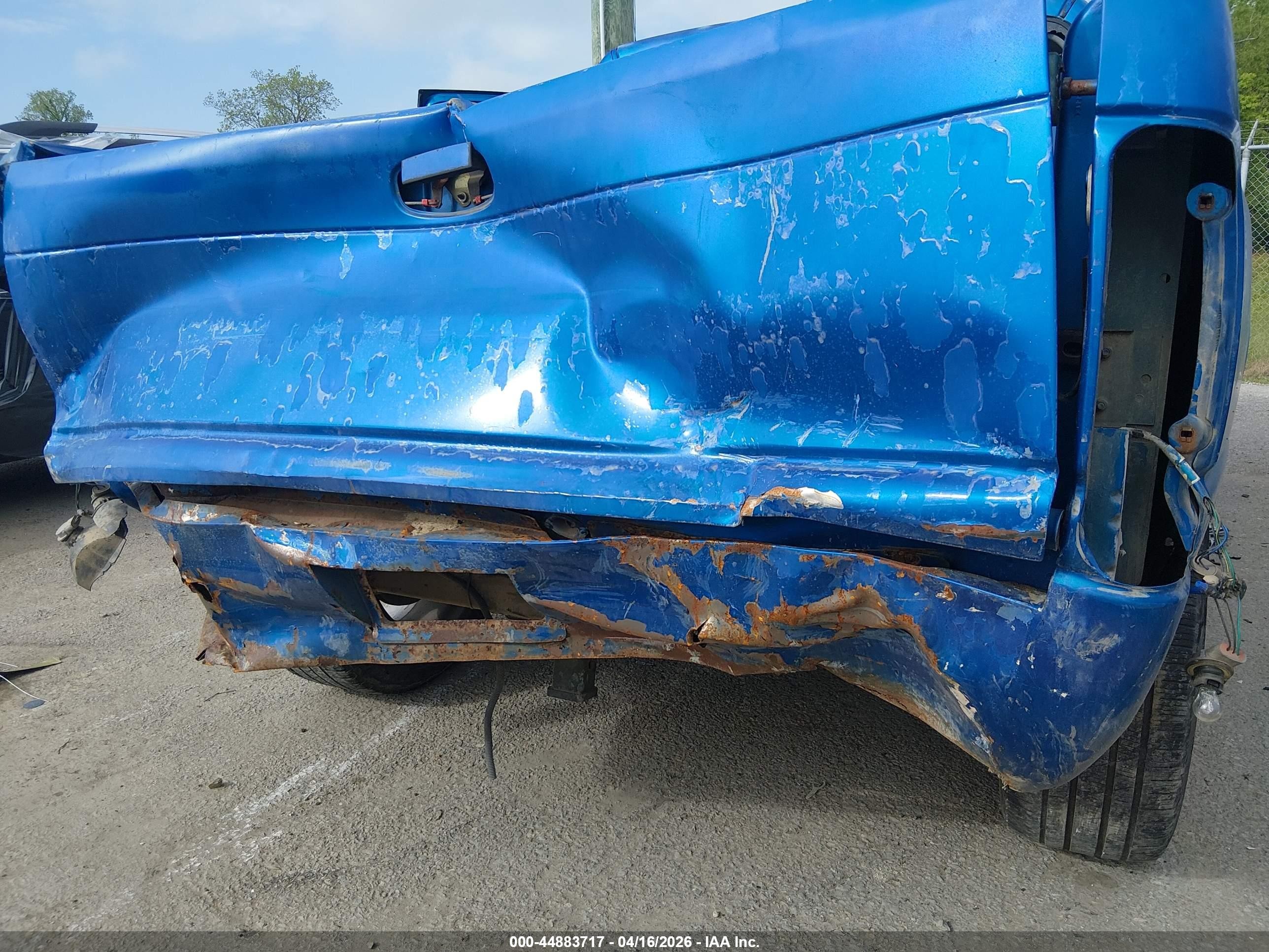 1999 Dodge Ram 1500 St/ws Blue vin: 1B7HC16X8XS143894