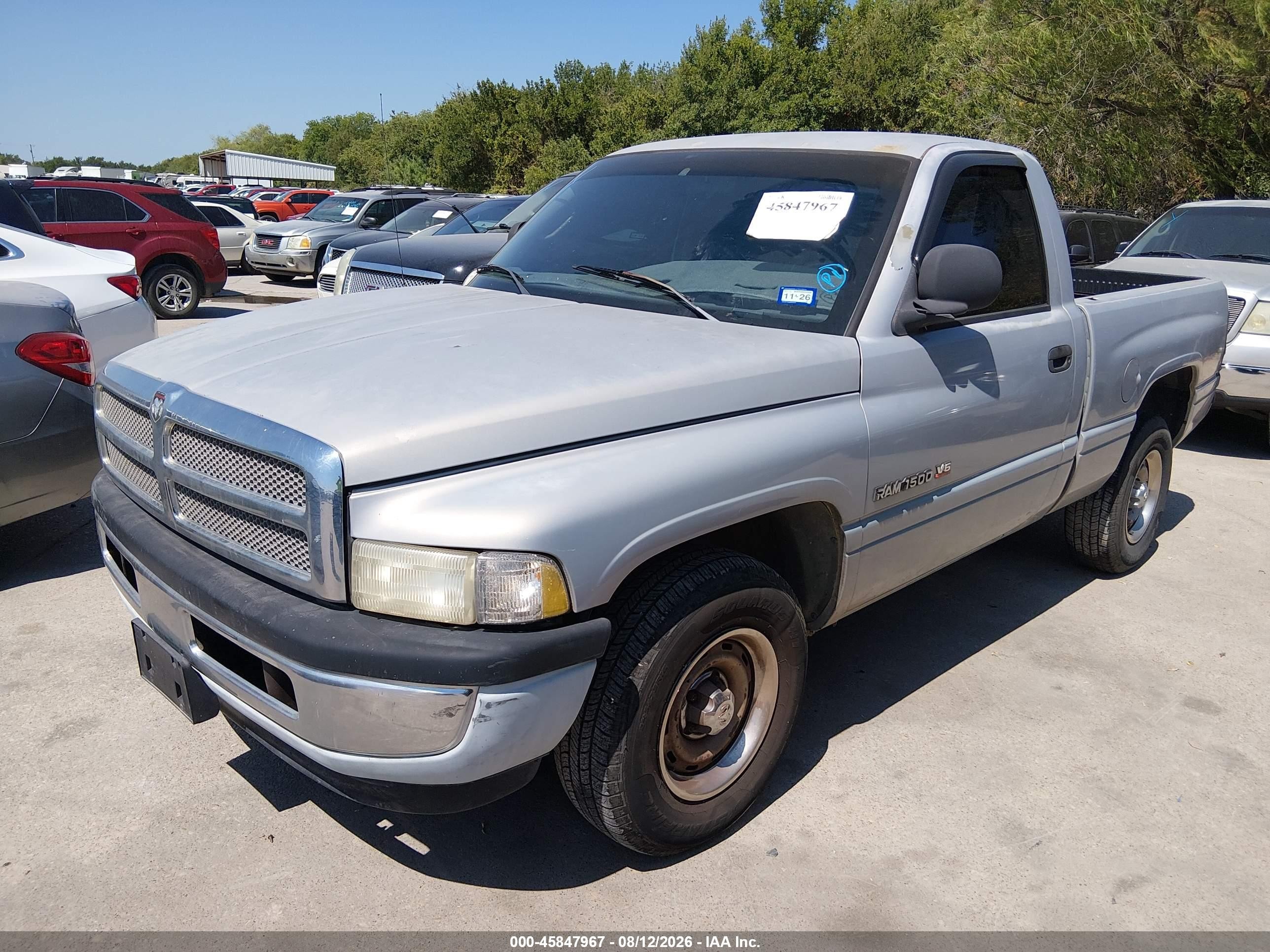 1999 Dodge Ram 1500 St/work Special Gray vin: 1B7HC16X9XS191288