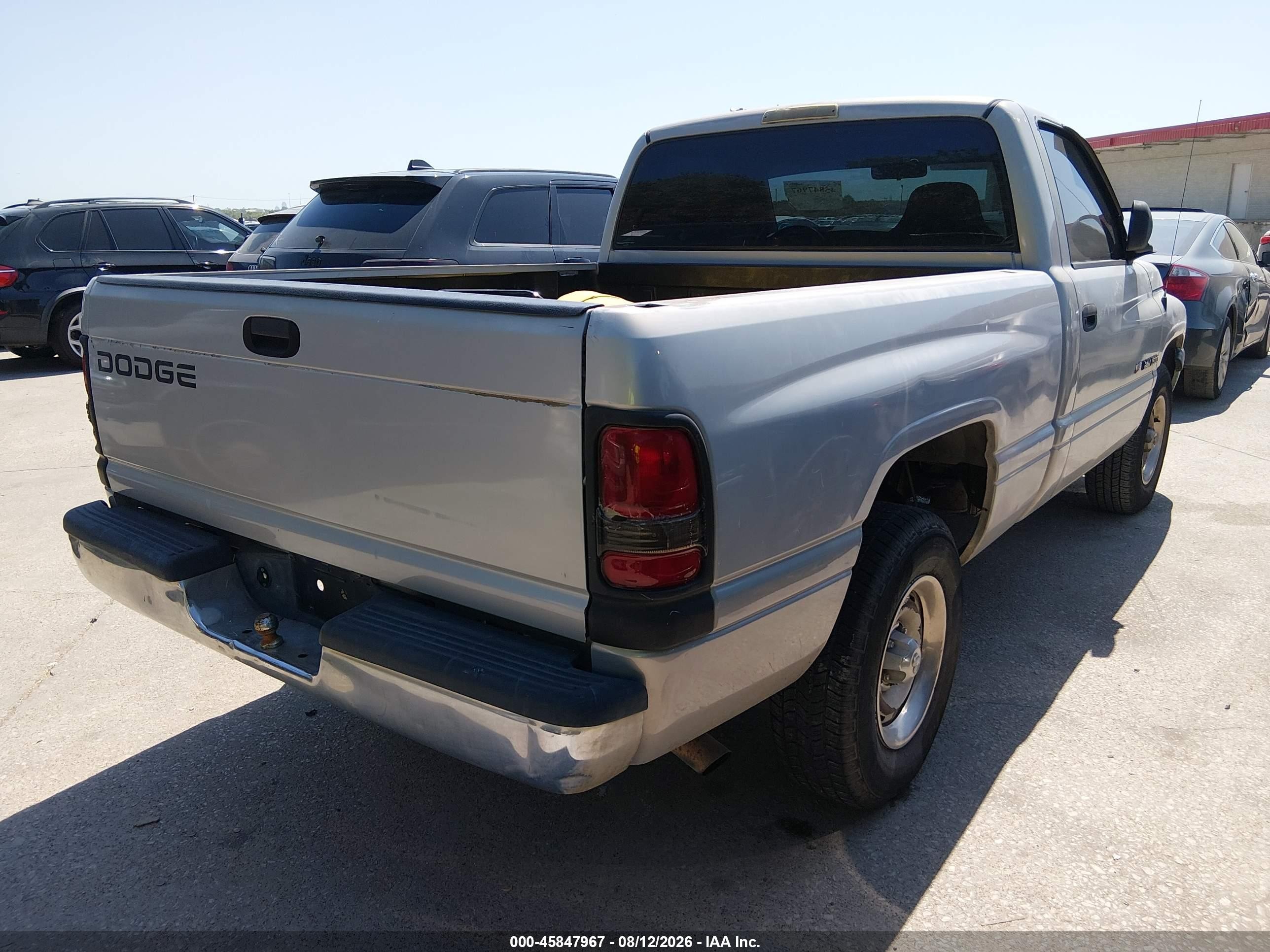 1999 Dodge Ram 1500 St/work Special Gray vin: 1B7HC16X9XS191288