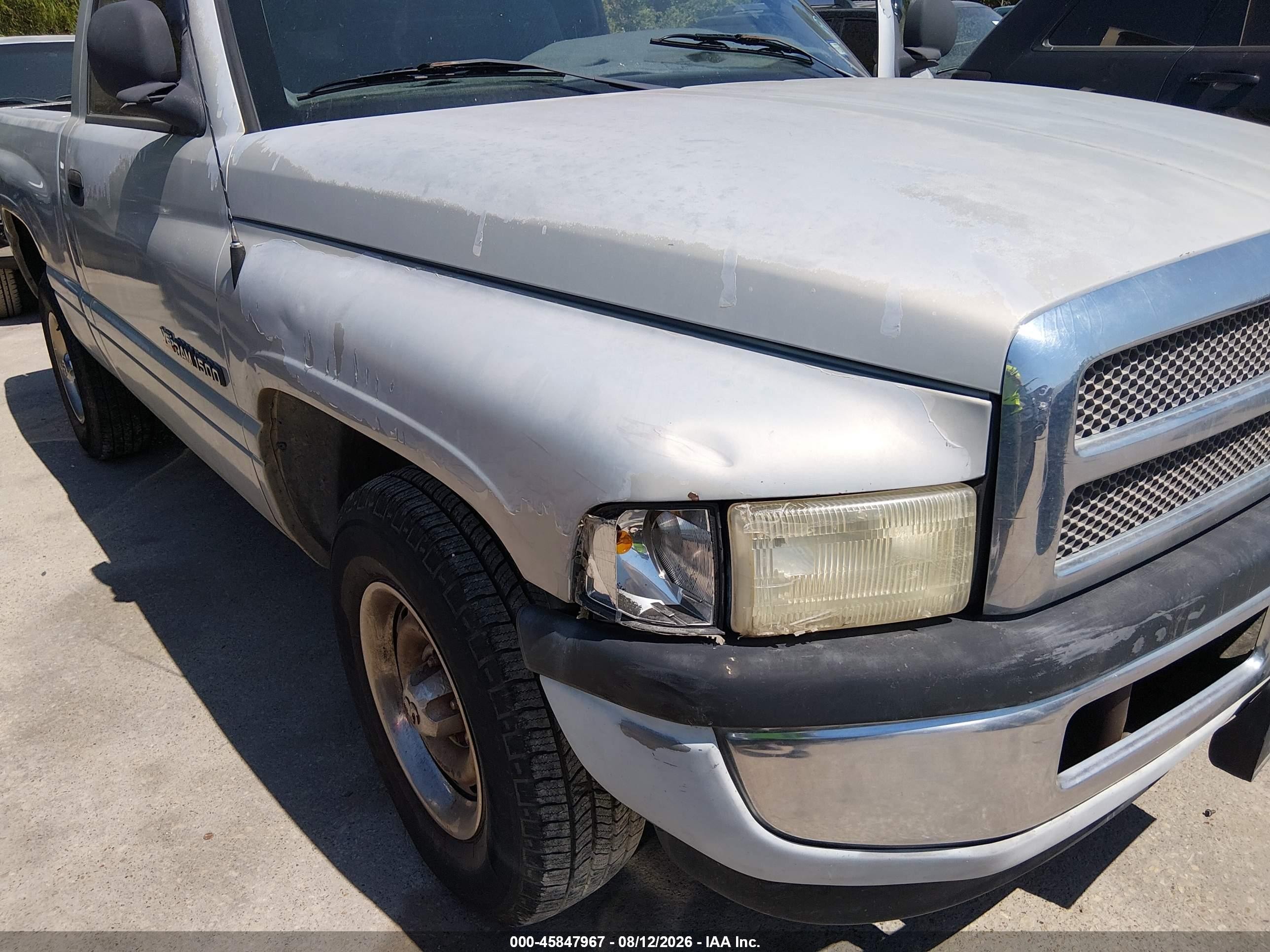 1999 Dodge Ram 1500 St/work Special Gray vin: 1B7HC16X9XS191288