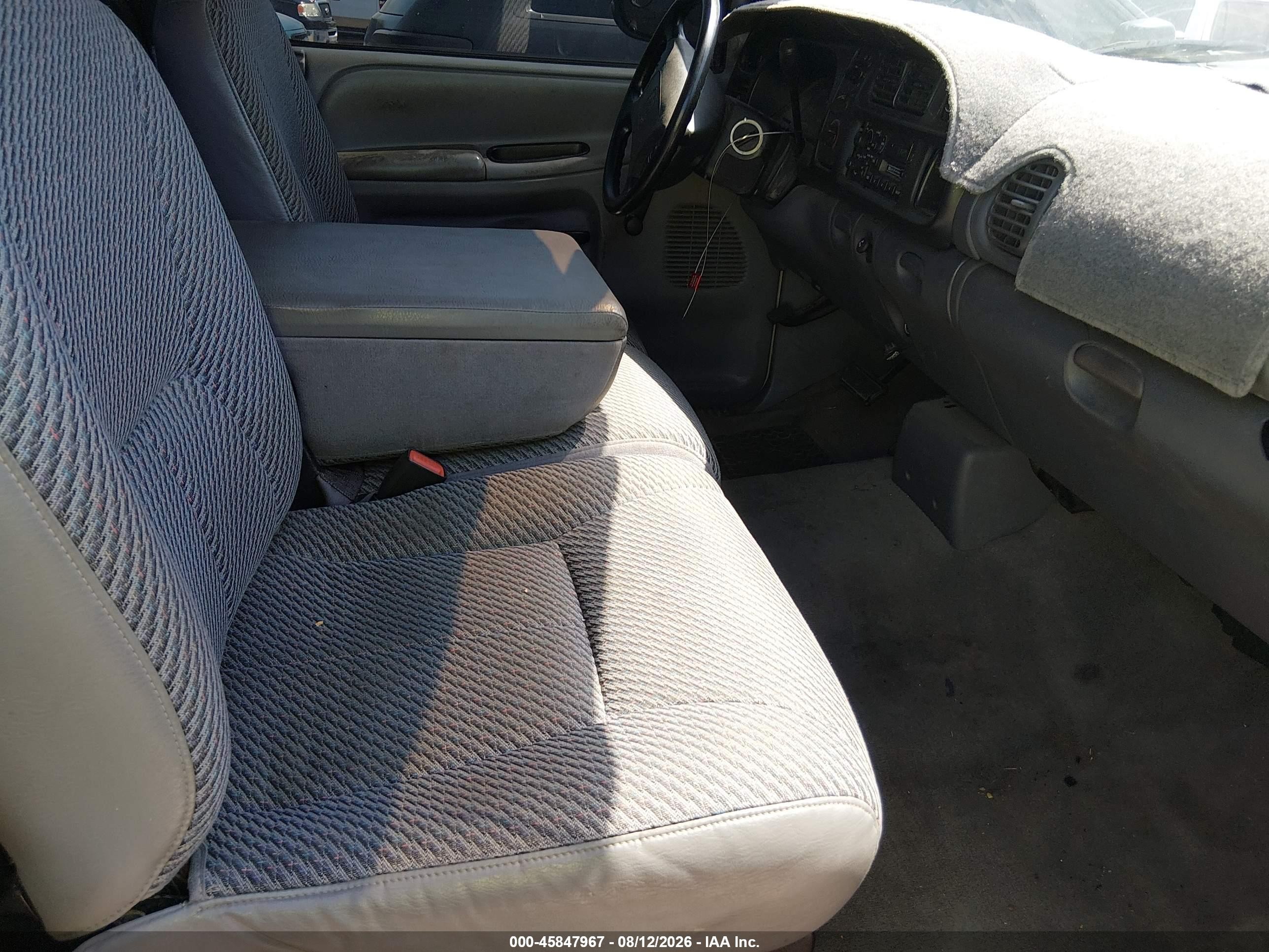 1999 Dodge Ram 1500 St/work Special Gray vin: 1B7HC16X9XS191288