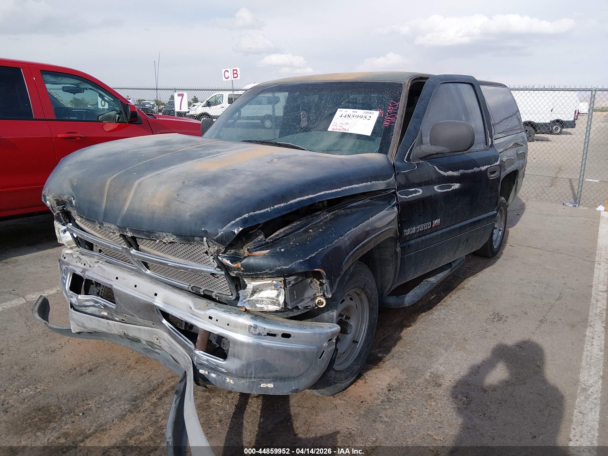 1999 Dodge Ram 1500   Black vin: 1B7HC16XXXS318730