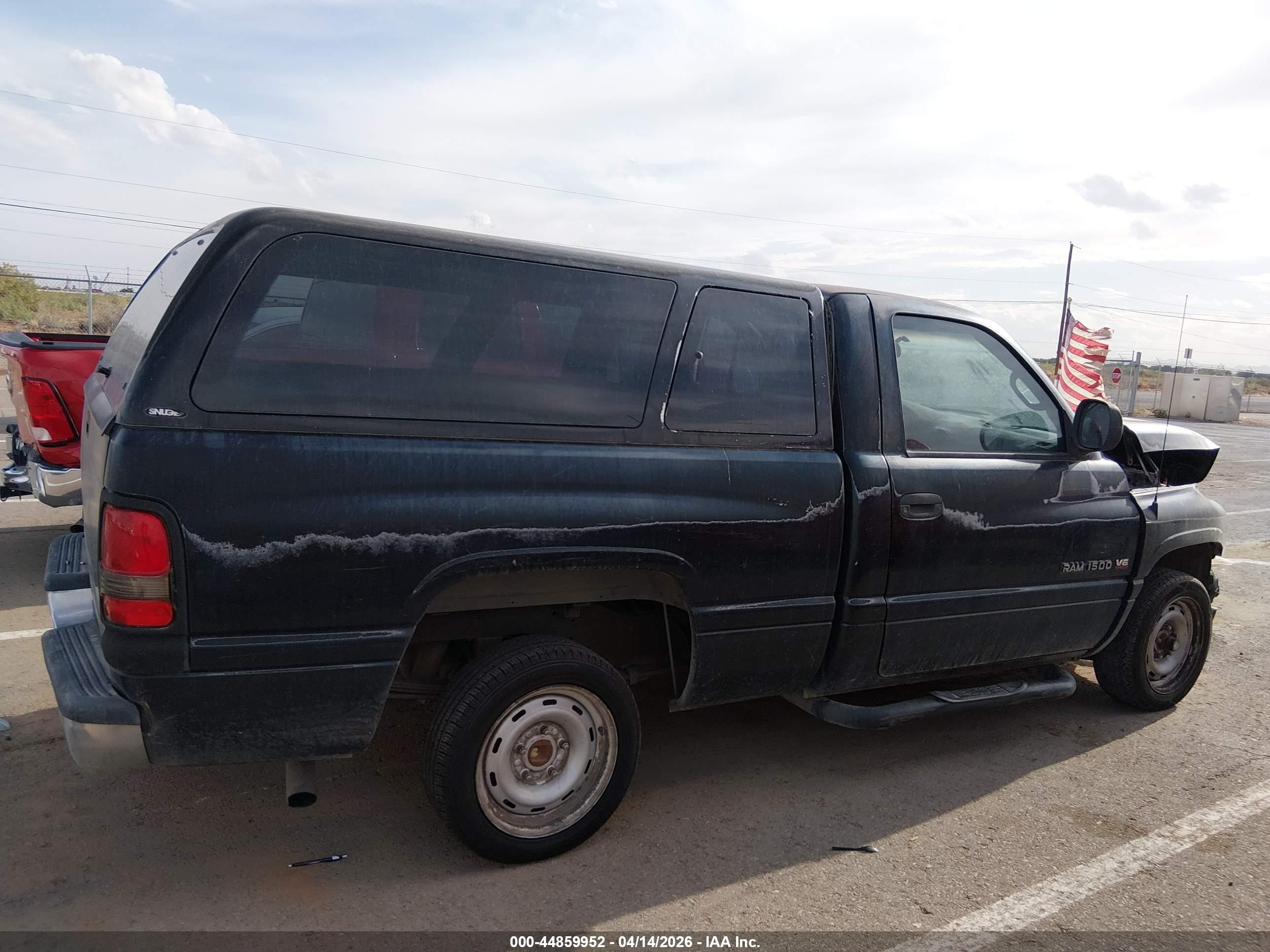 1999 Dodge Ram 1500   Black vin: 1B7HC16XXXS318730