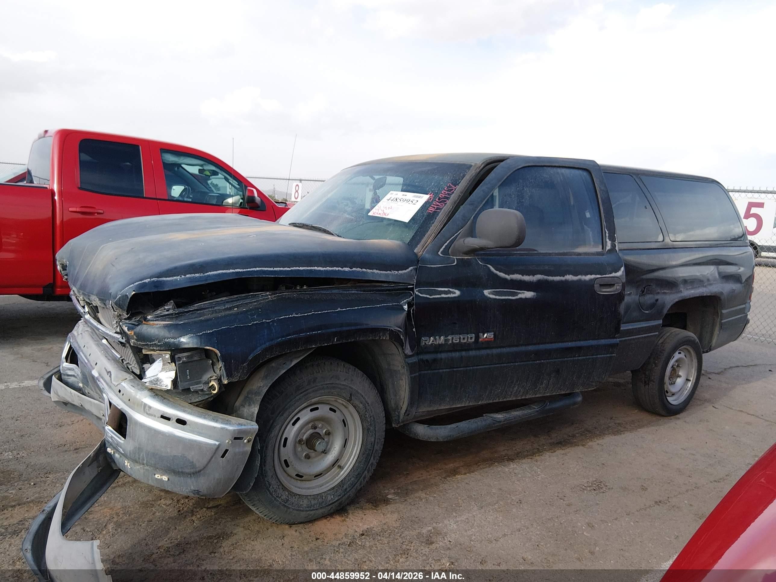 1999 Dodge Ram 1500   Black vin: 1B7HC16XXXS318730