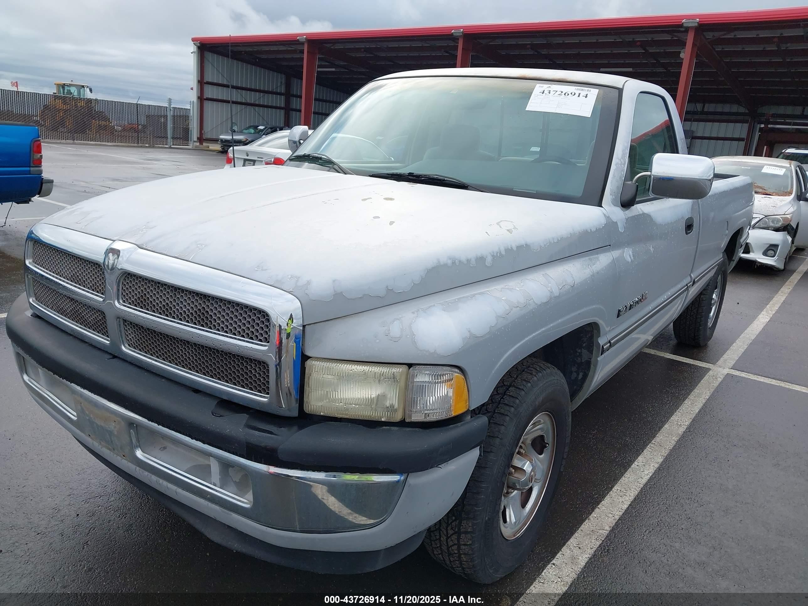 1994 Dodge Ram 1500   Silver vin: 1B7HC16Y0RS597004