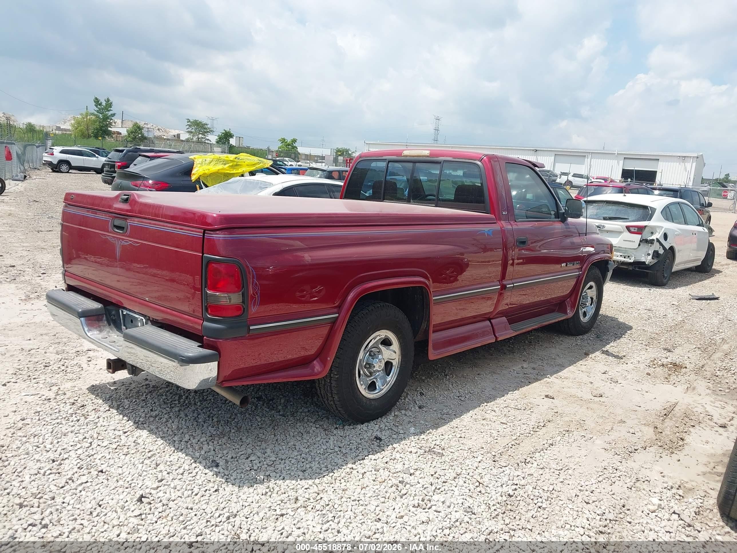 1994 Dodge Ram 1500   Red vin: 1B7HC16Y0RS682635