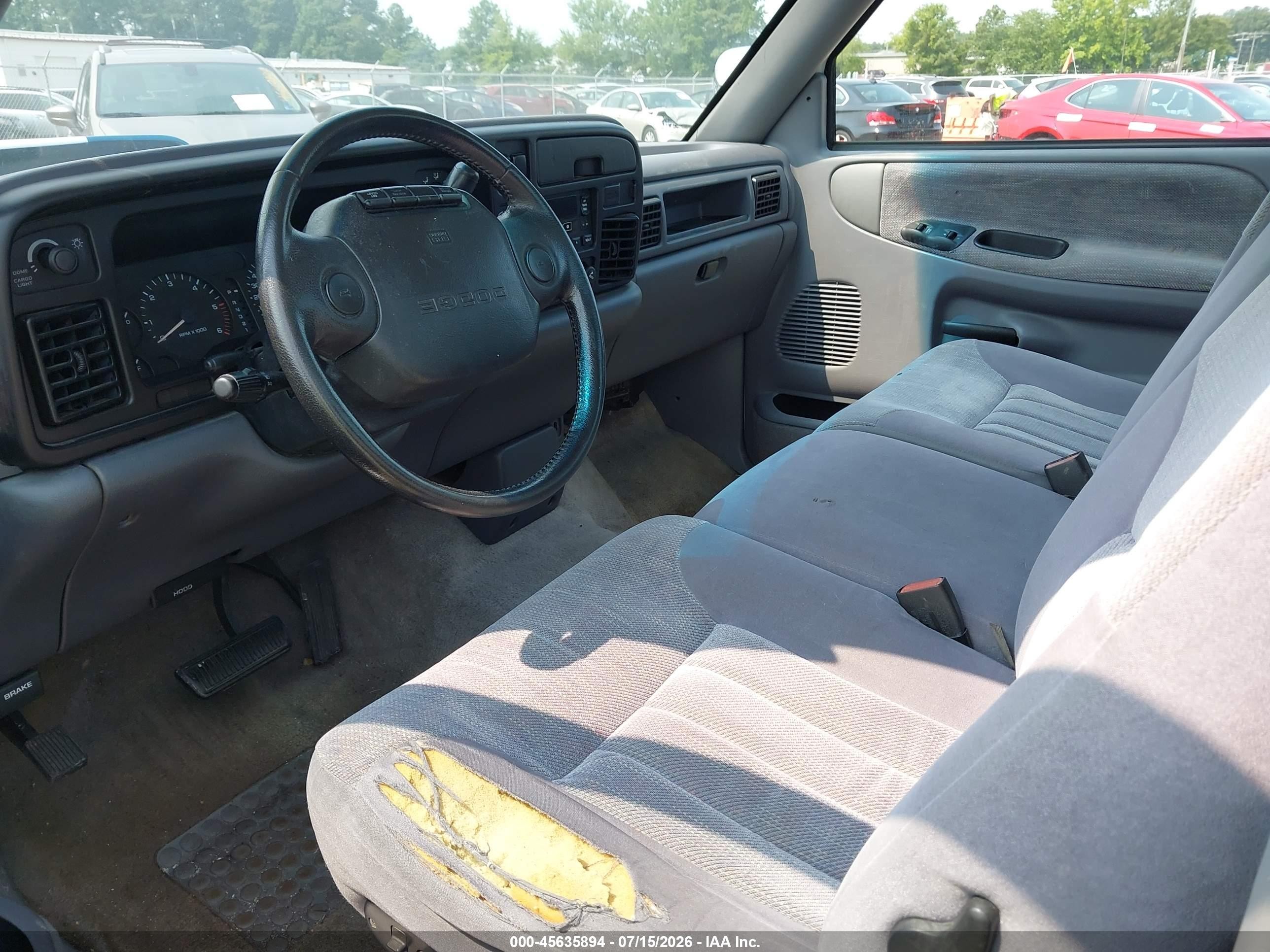 1997 Dodge Ram 1500 Lt White vin: 1B7HC16Y0VS235409
