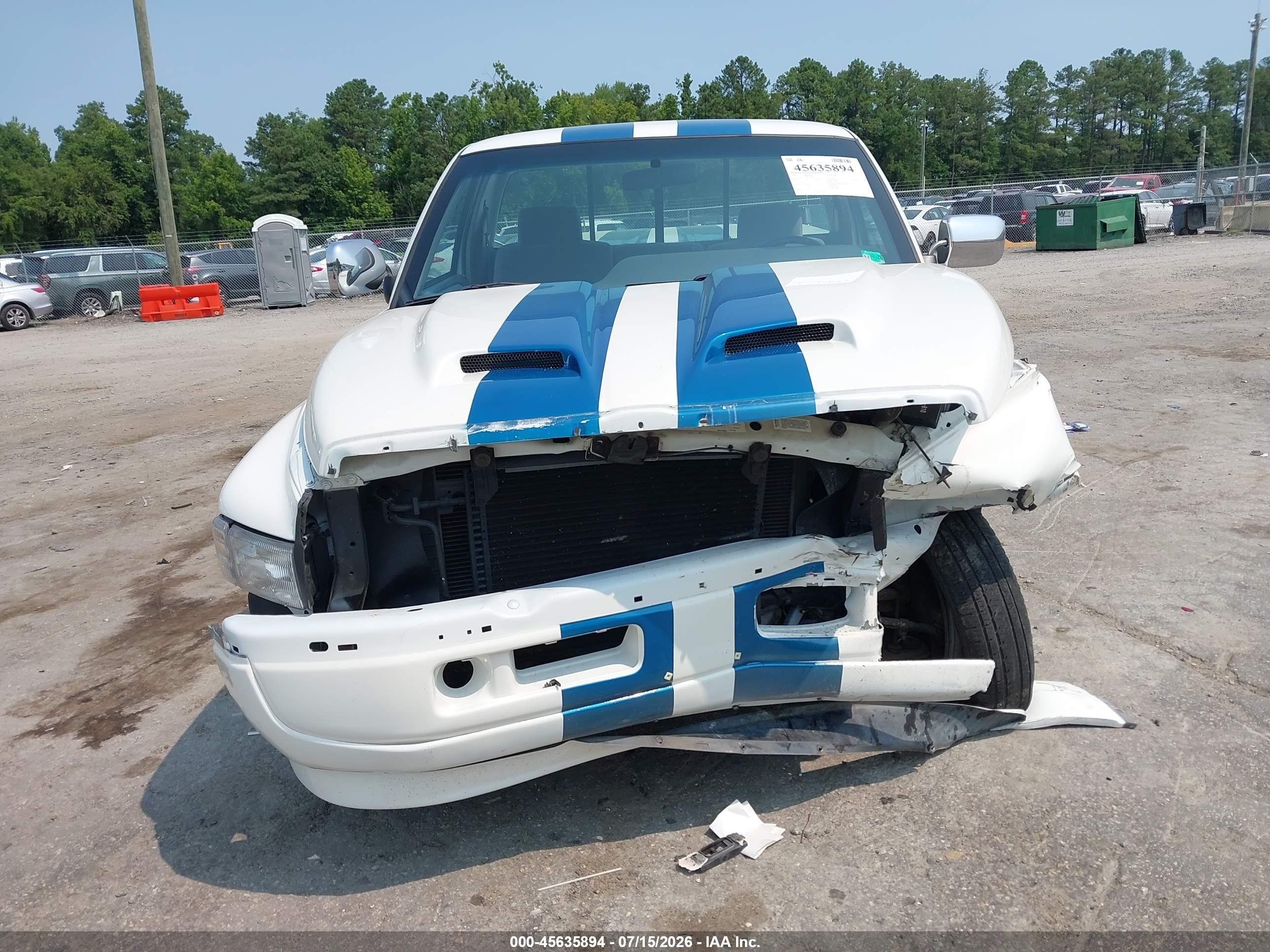 1997 Dodge Ram 1500 Lt White vin: 1B7HC16Y0VS235409