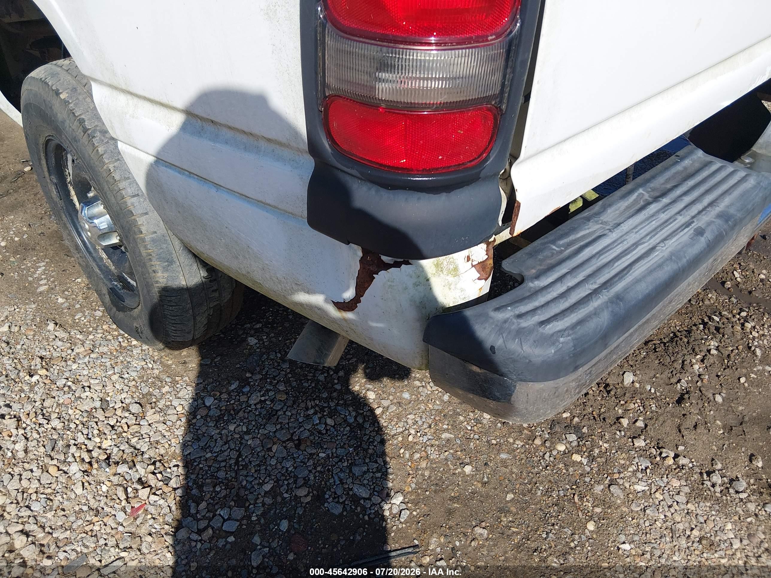 1999 Dodge Ram 1500 St Белый vin: 1B7HC16Y0XS253055